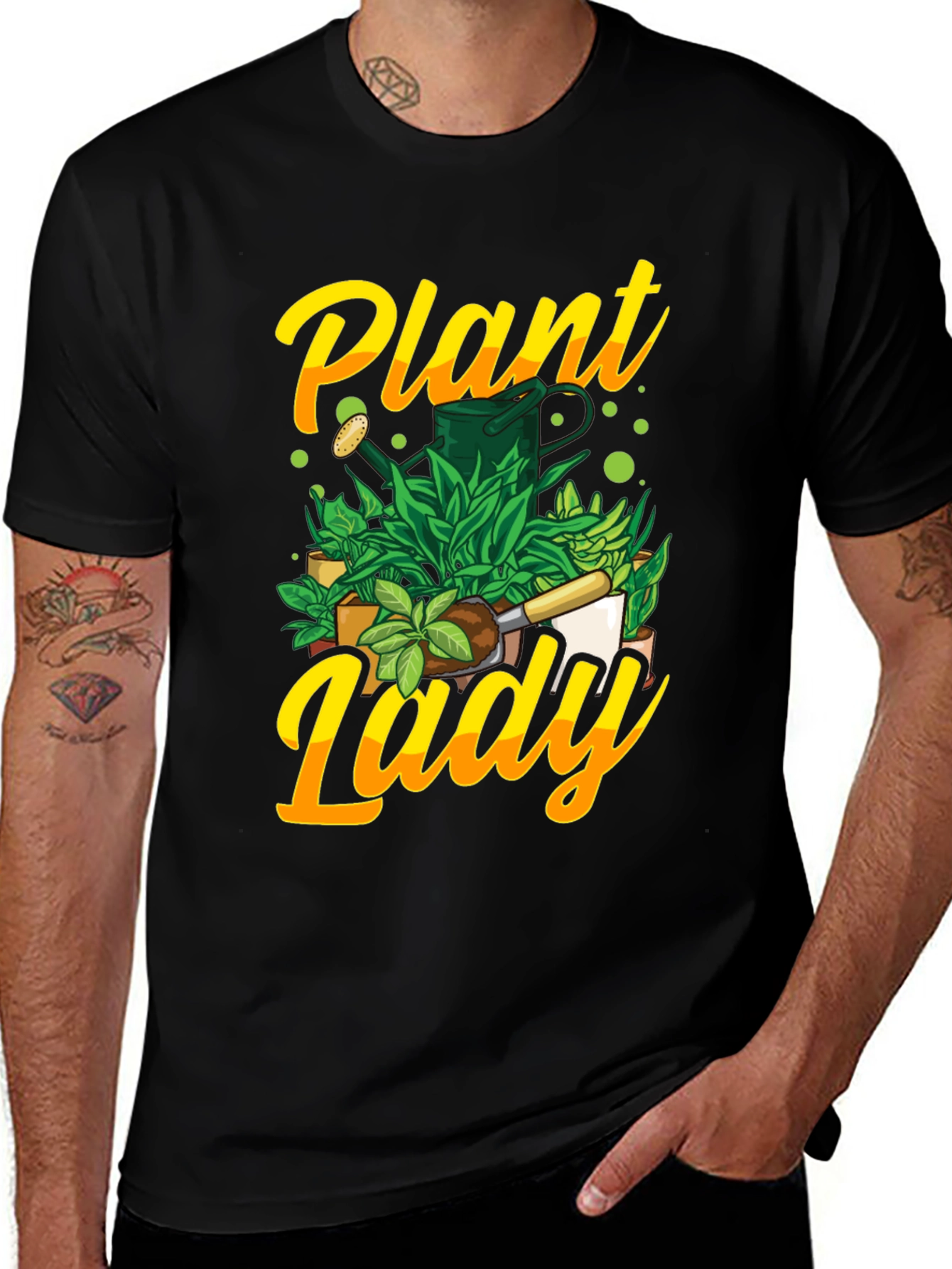 Plant Lady Graphic Tee - Gardening Enthusiast Shirt