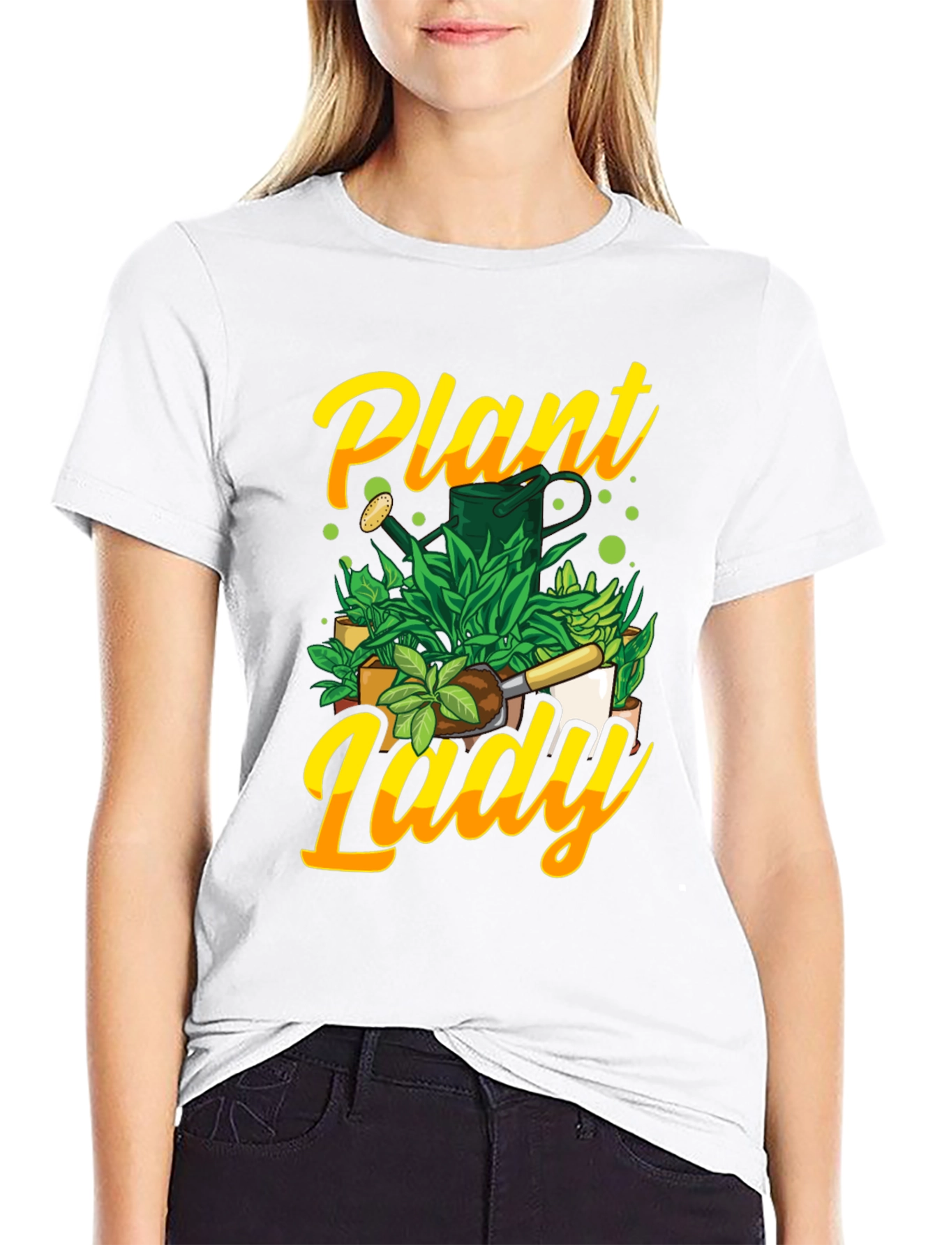 Plant Lady Graphic Tee - Gardening Enthusiast Shirt