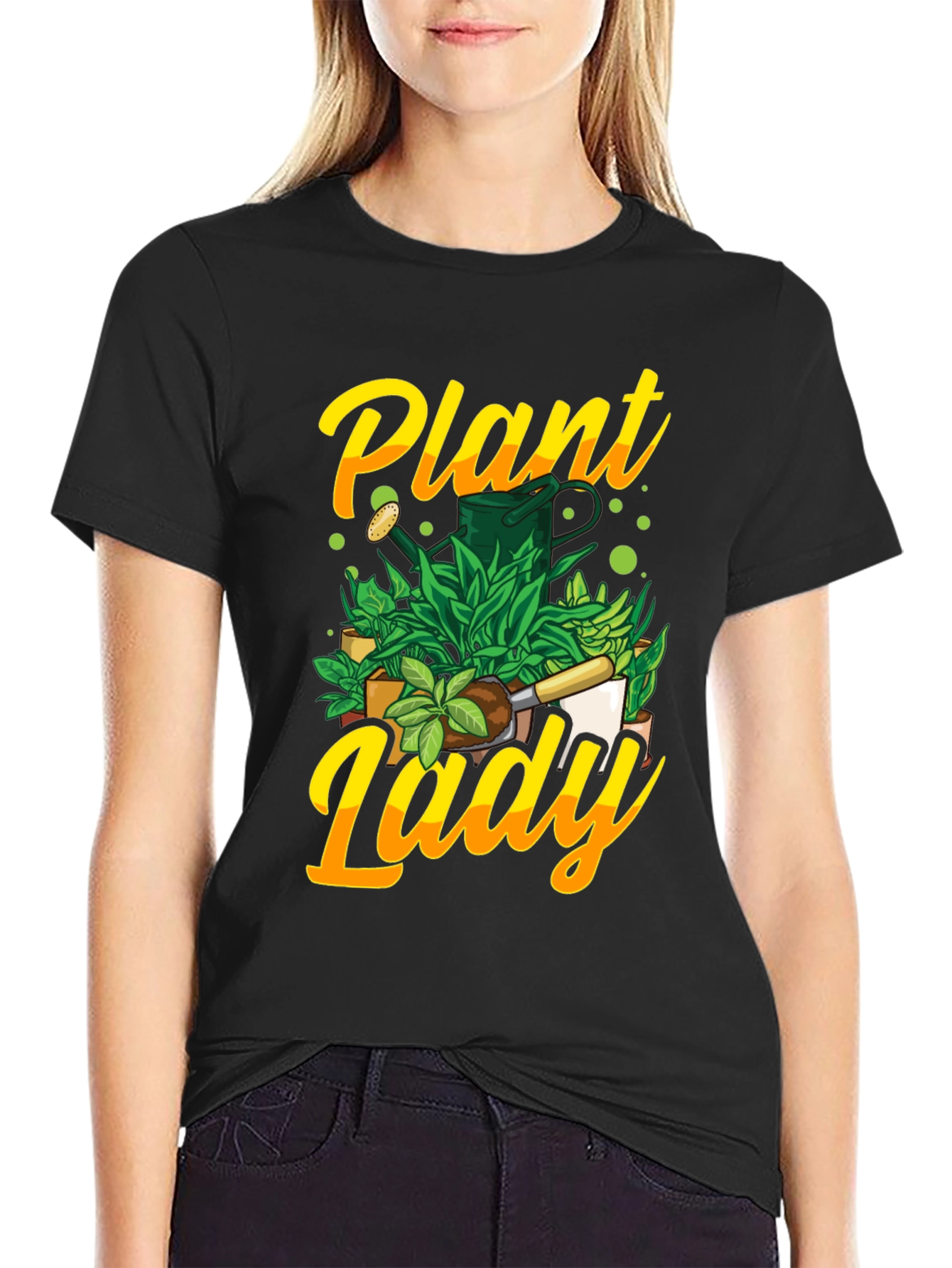 Plant Lady Graphic Tee - Gardening Enthusiast Shirt