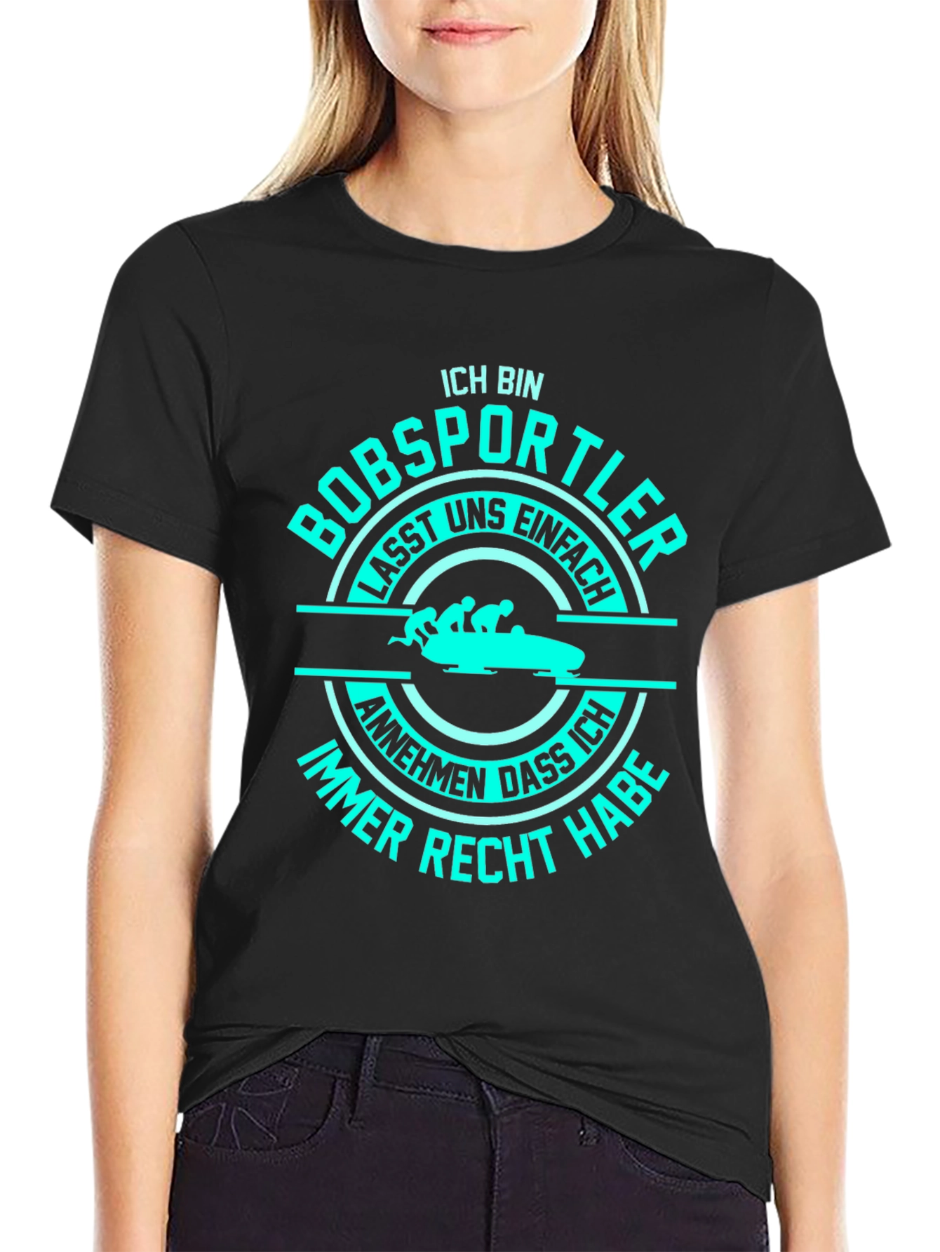Ich Bin Bobsportler Graphic Tee