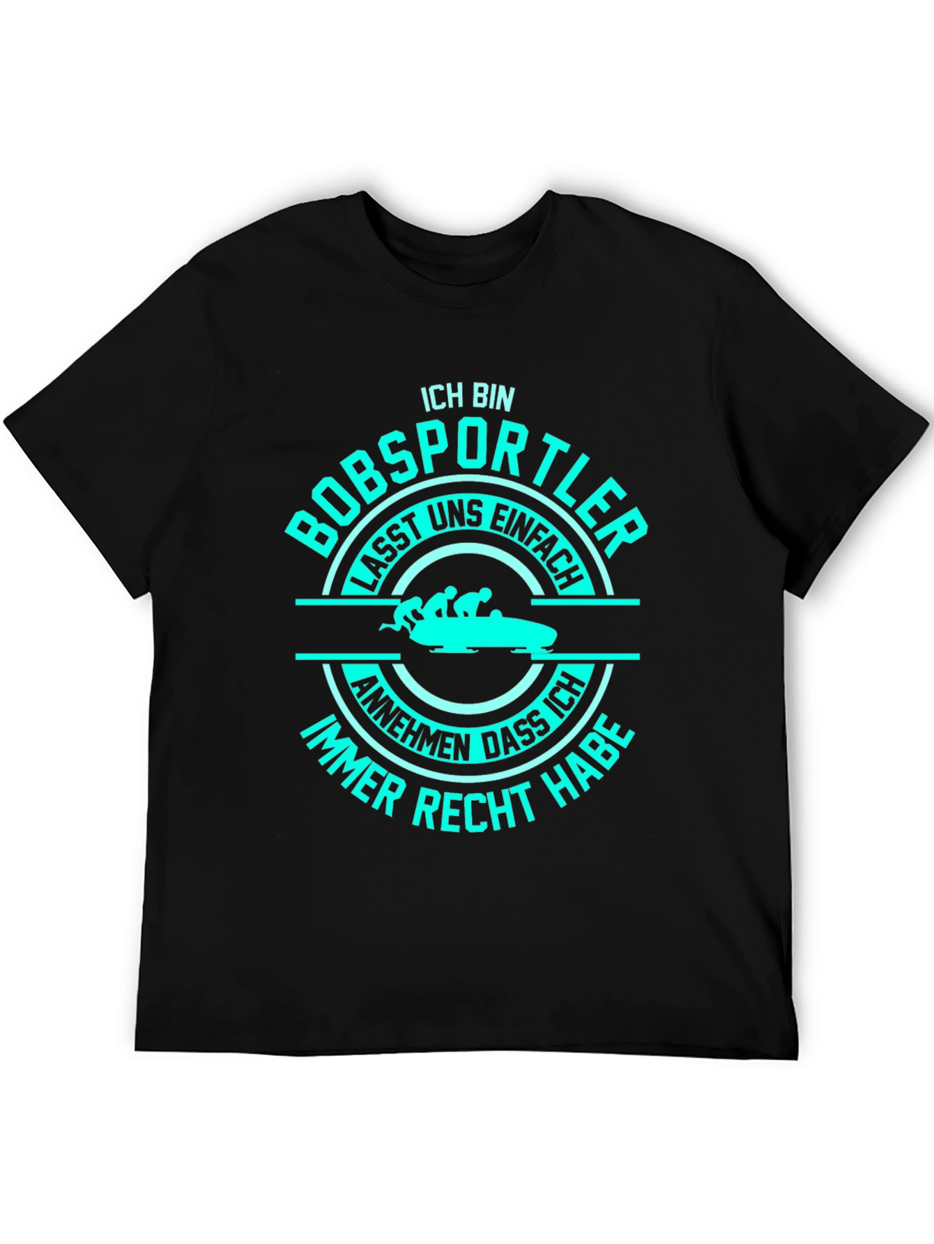 Ich Bin Bobsportler Graphic Tee