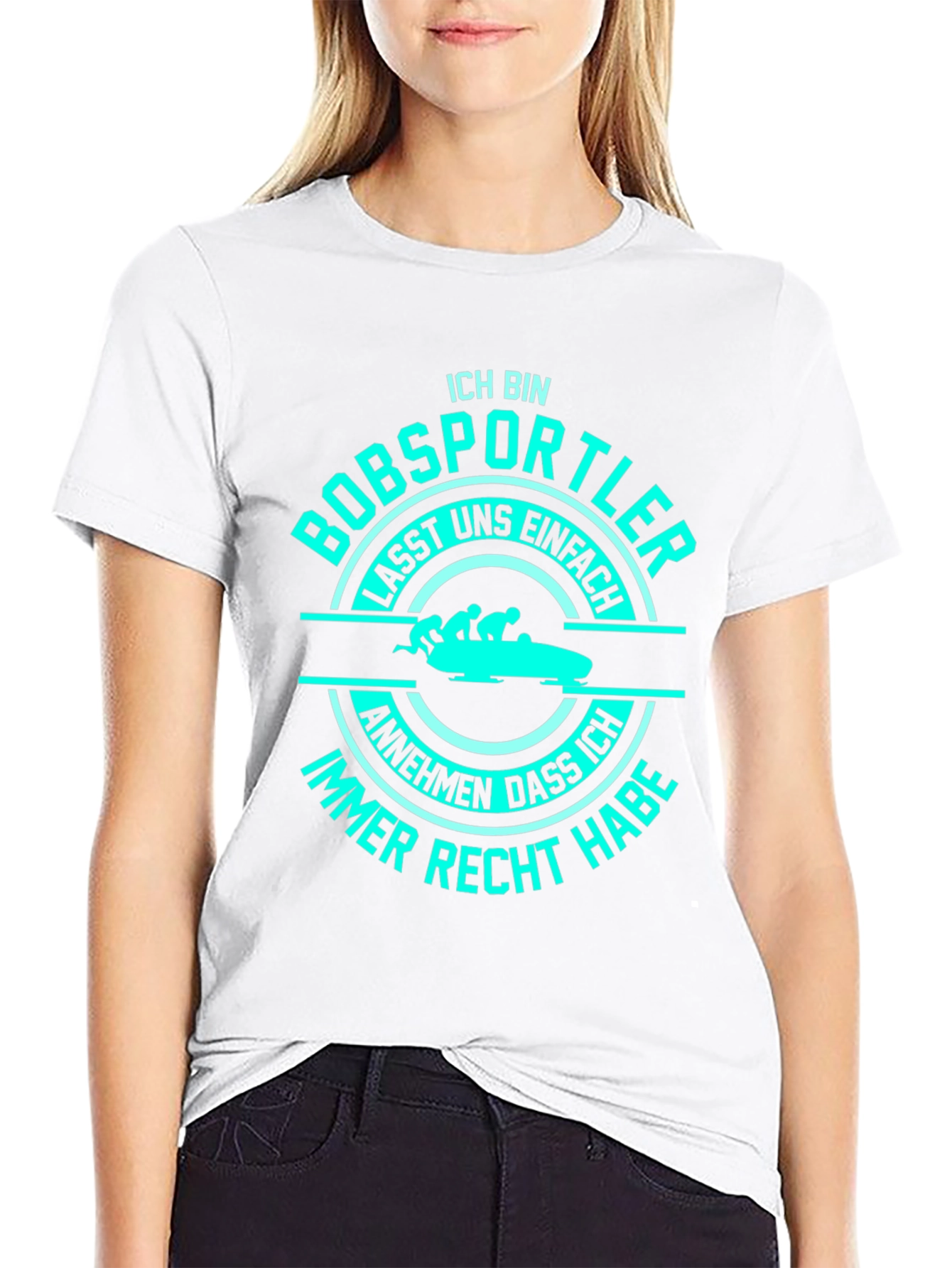Ich Bin Bobsportler Graphic Tee