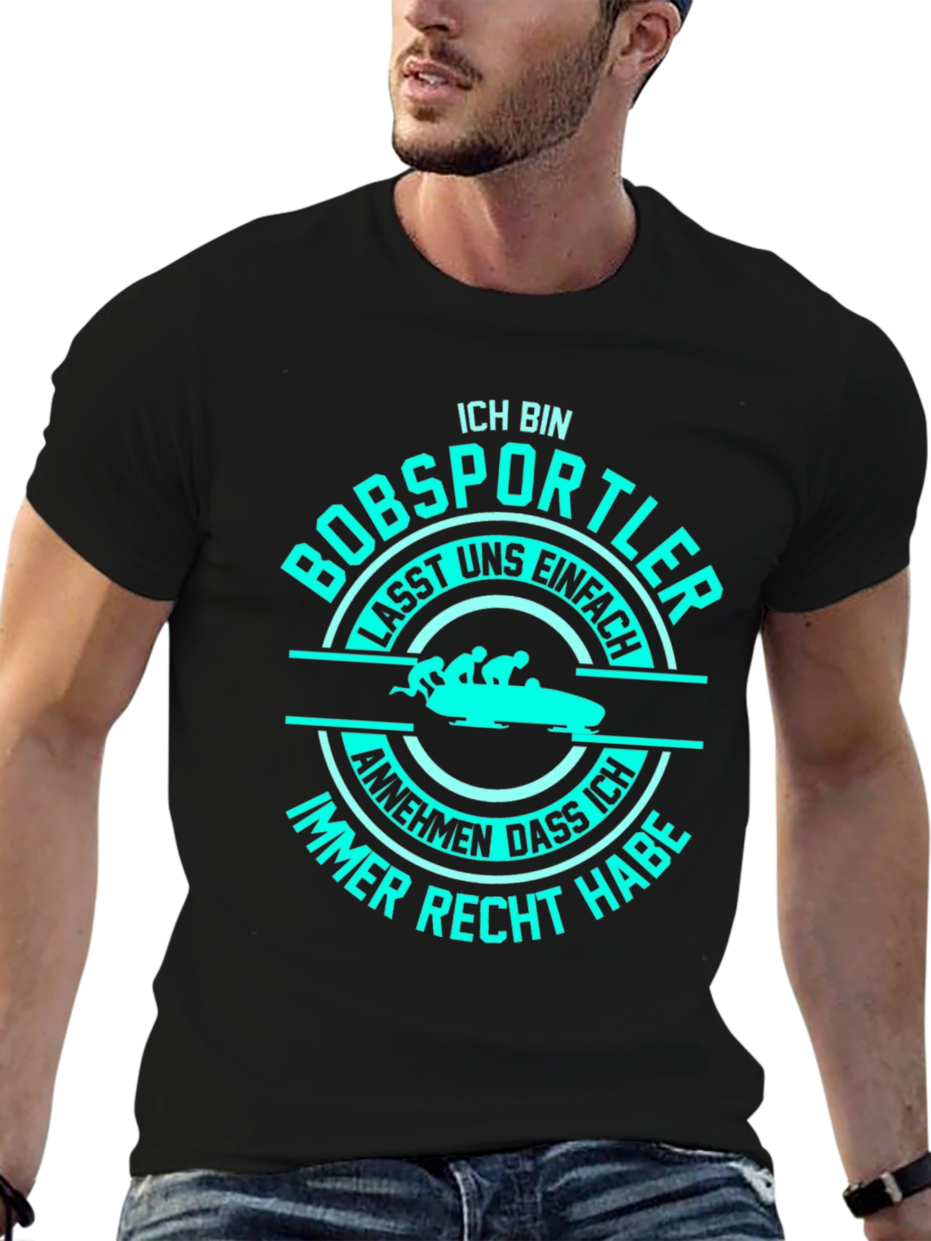 Ich Bin Bobsportler Graphic Tee