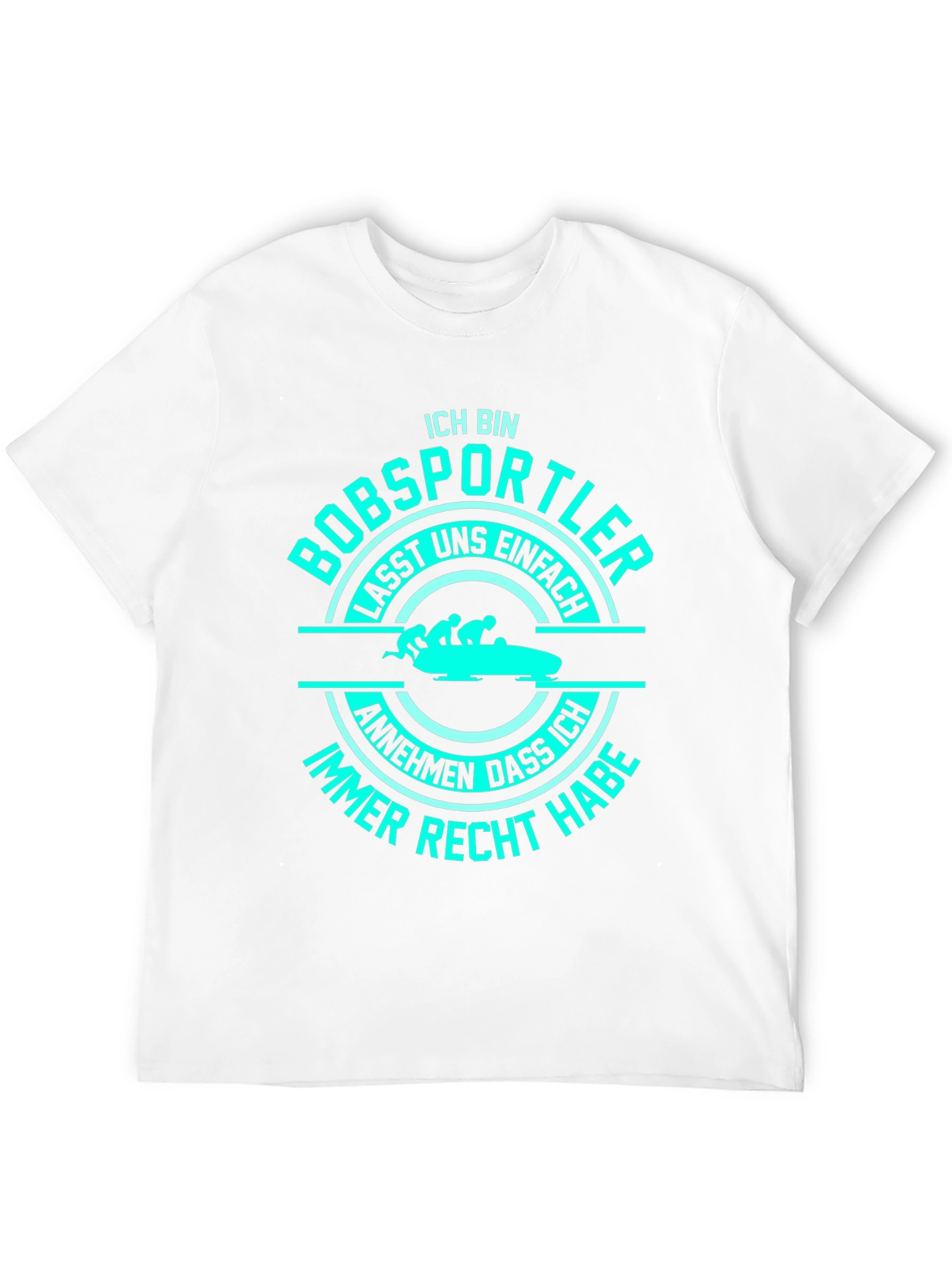 Ich Bin Bobsportler Graphic Tee