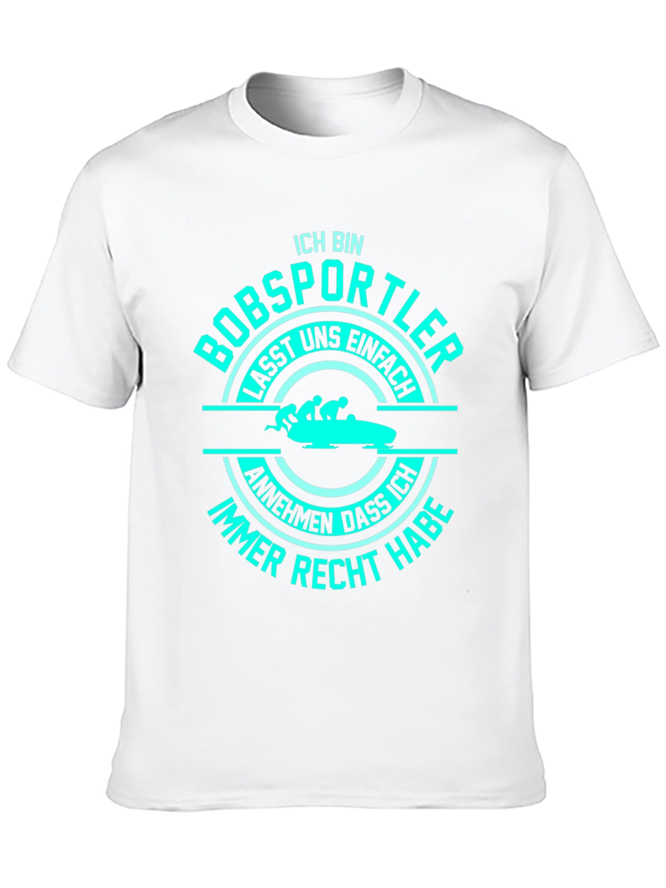 Ich Bin Bobsportler Graphic Tee