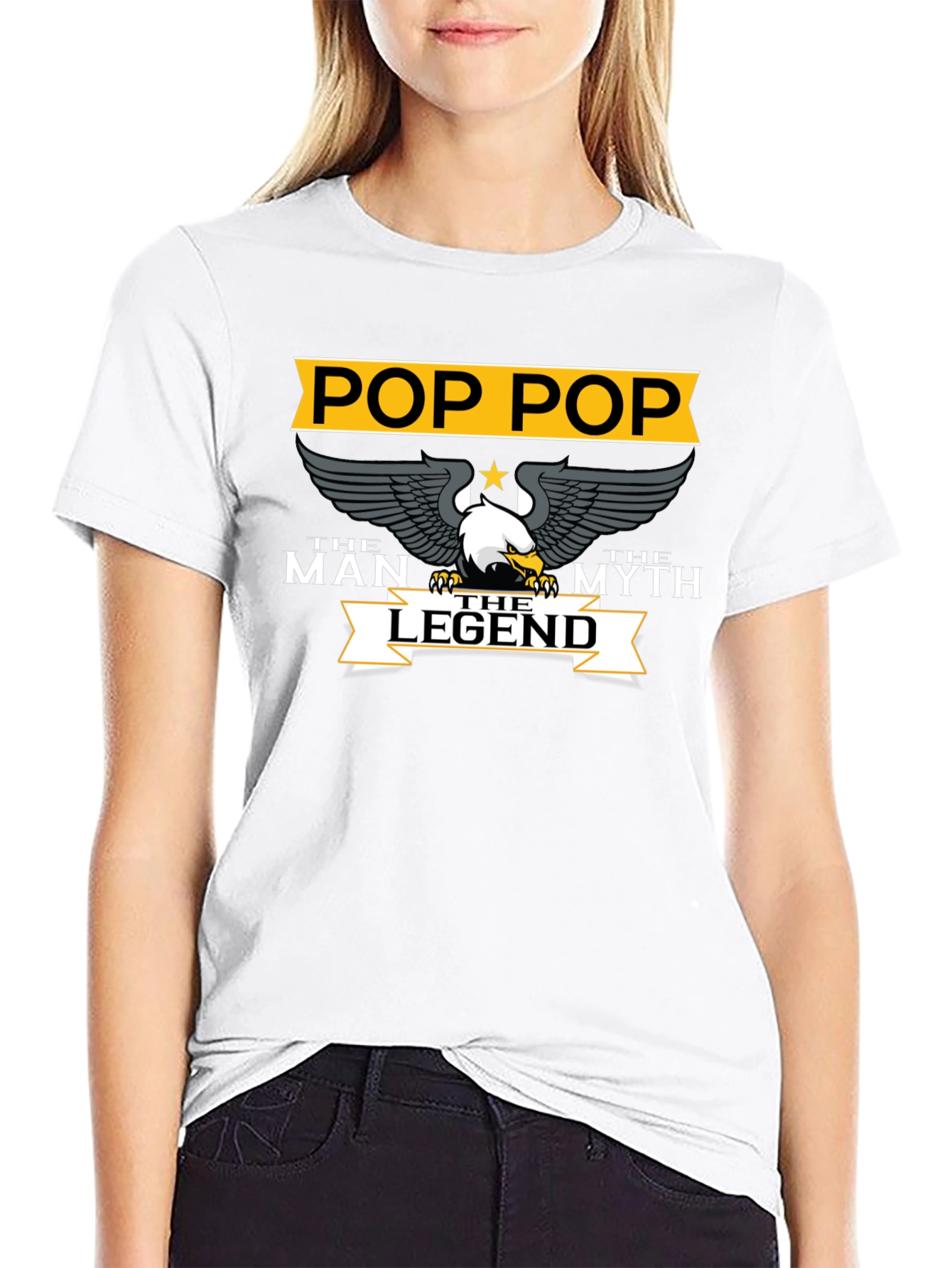 Pop Pop Legend Graphic Tee