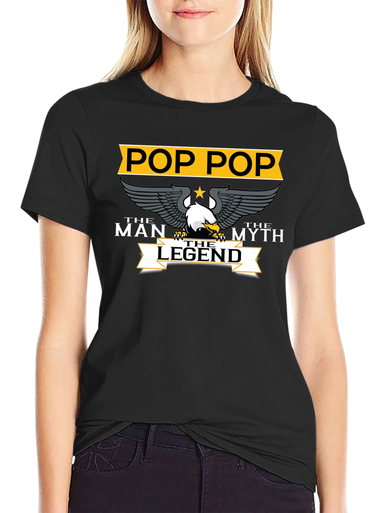 Pop Pop Legend Graphic Tee