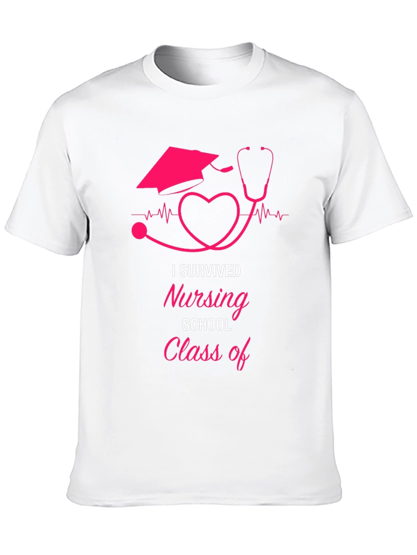 I Survived Nursing School Graduation T-Shirt