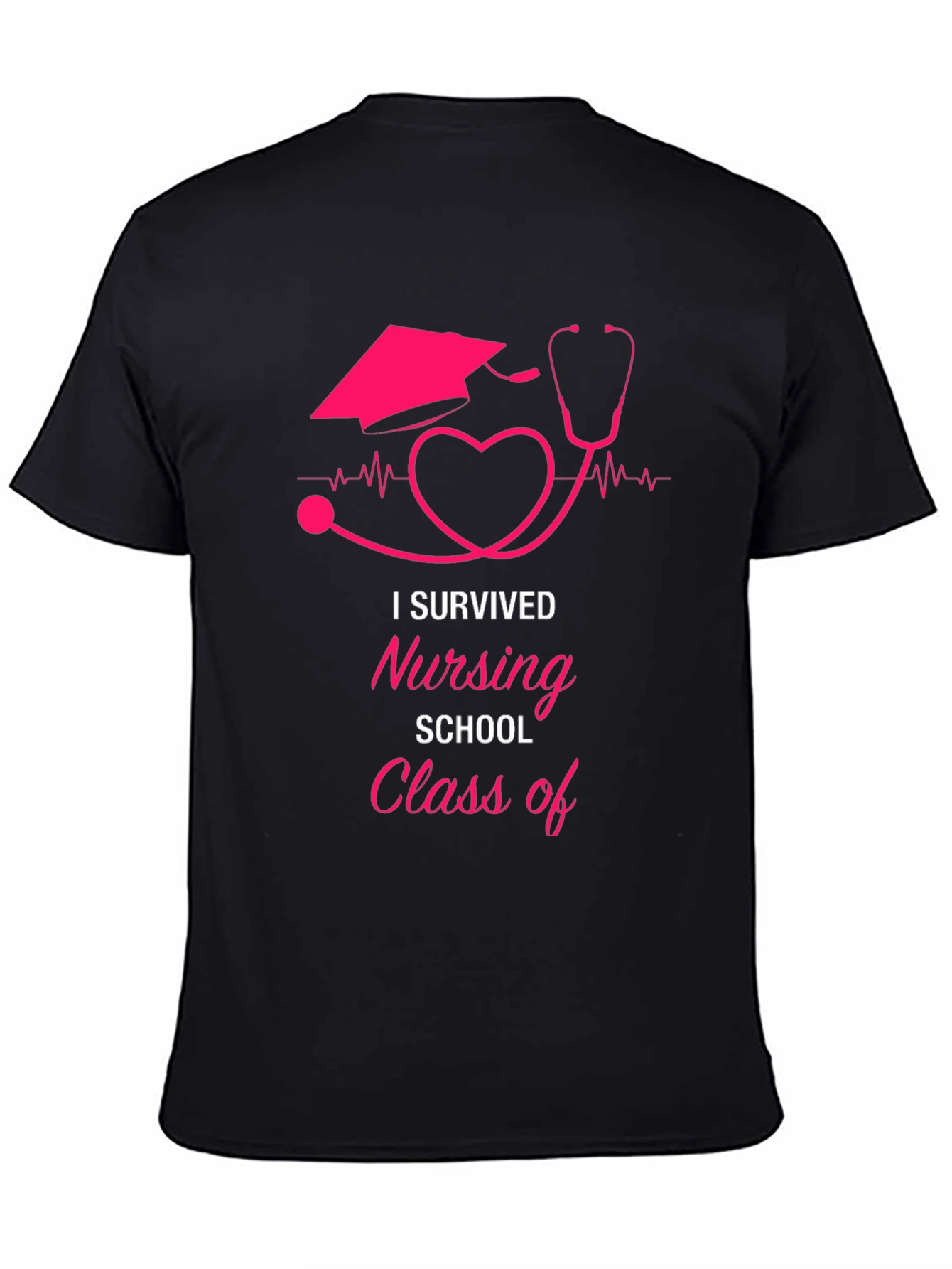 I Survived Nursing School Graduation T-Shirt