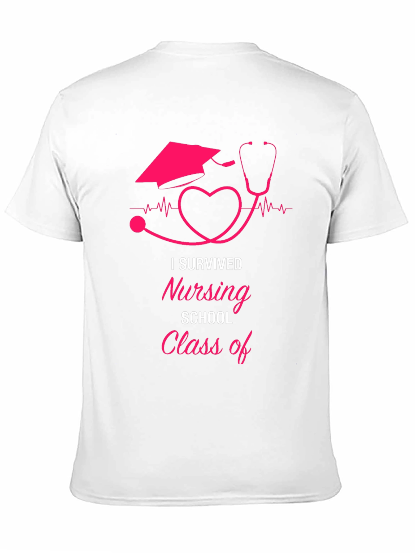 I Survived Nursing School Graduation T-Shirt
