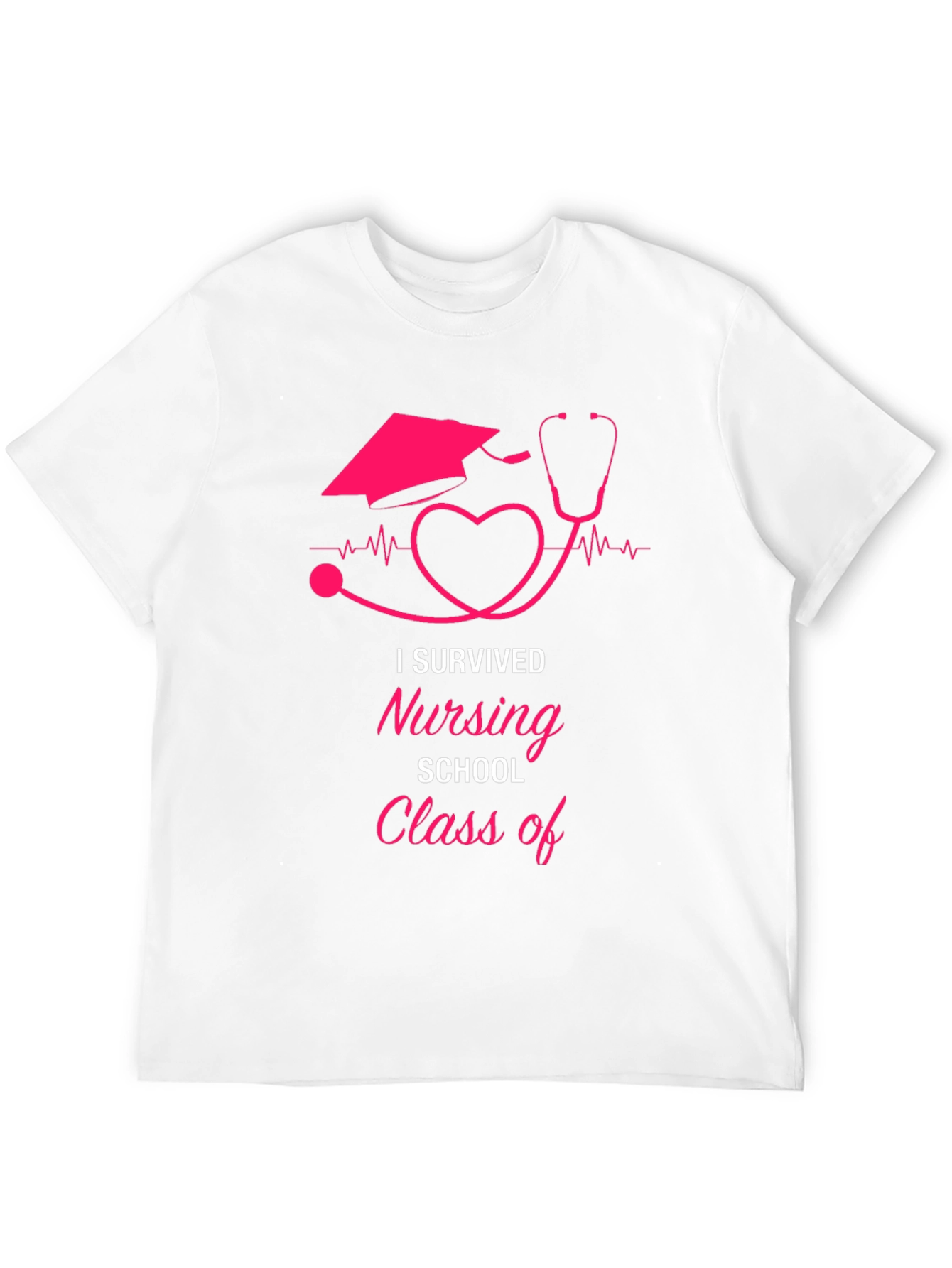 I Survived Nursing School Graduation T-Shirt