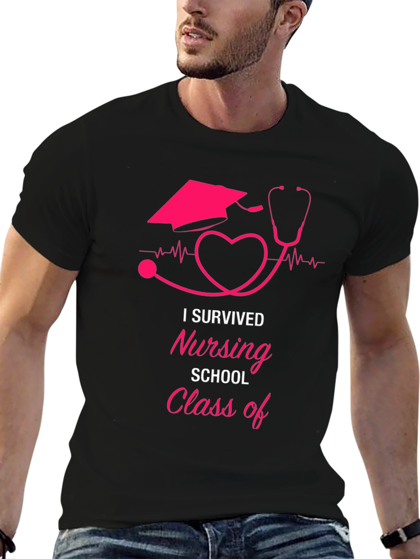I Survived Nursing School Graduation T-Shirt