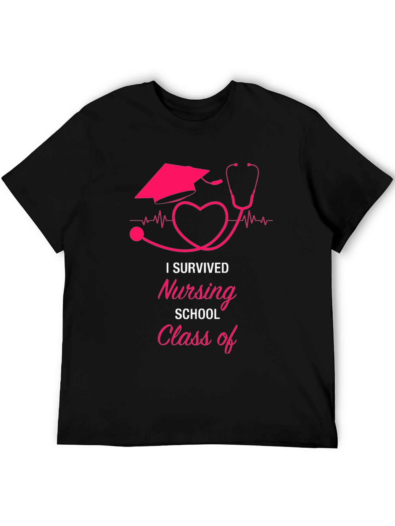 I Survived Nursing School Graduation T-Shirt