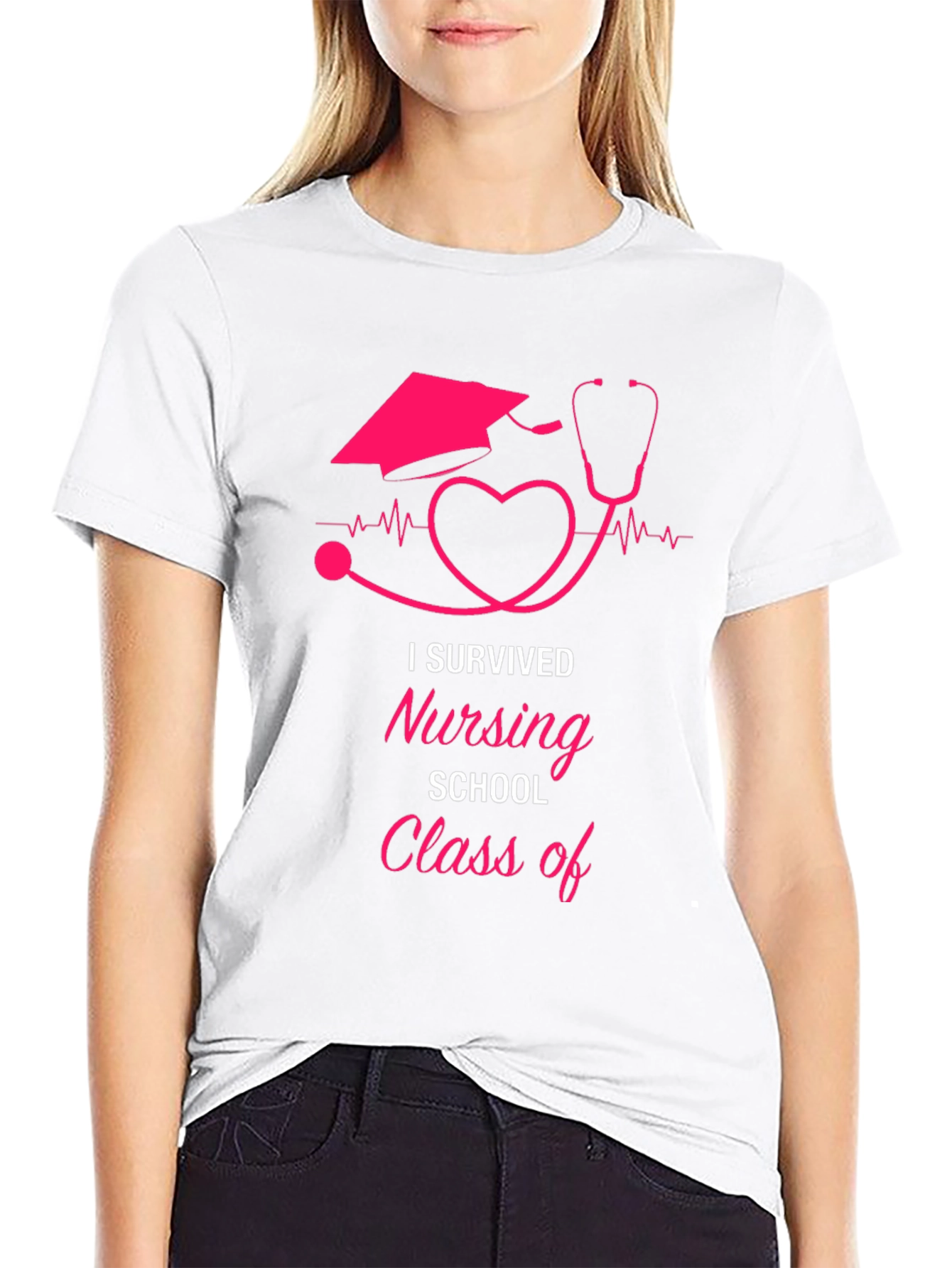 I Survived Nursing School Graduation T-Shirt