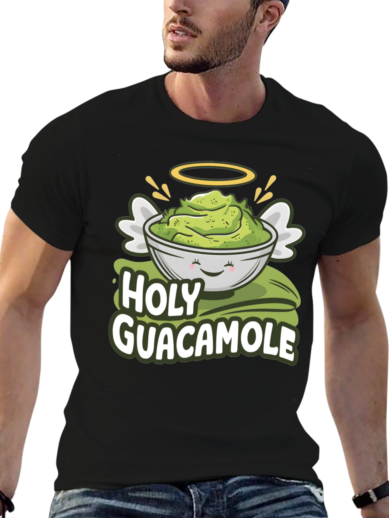 Holy Guacamole T-Shirt - Funny Food Tee