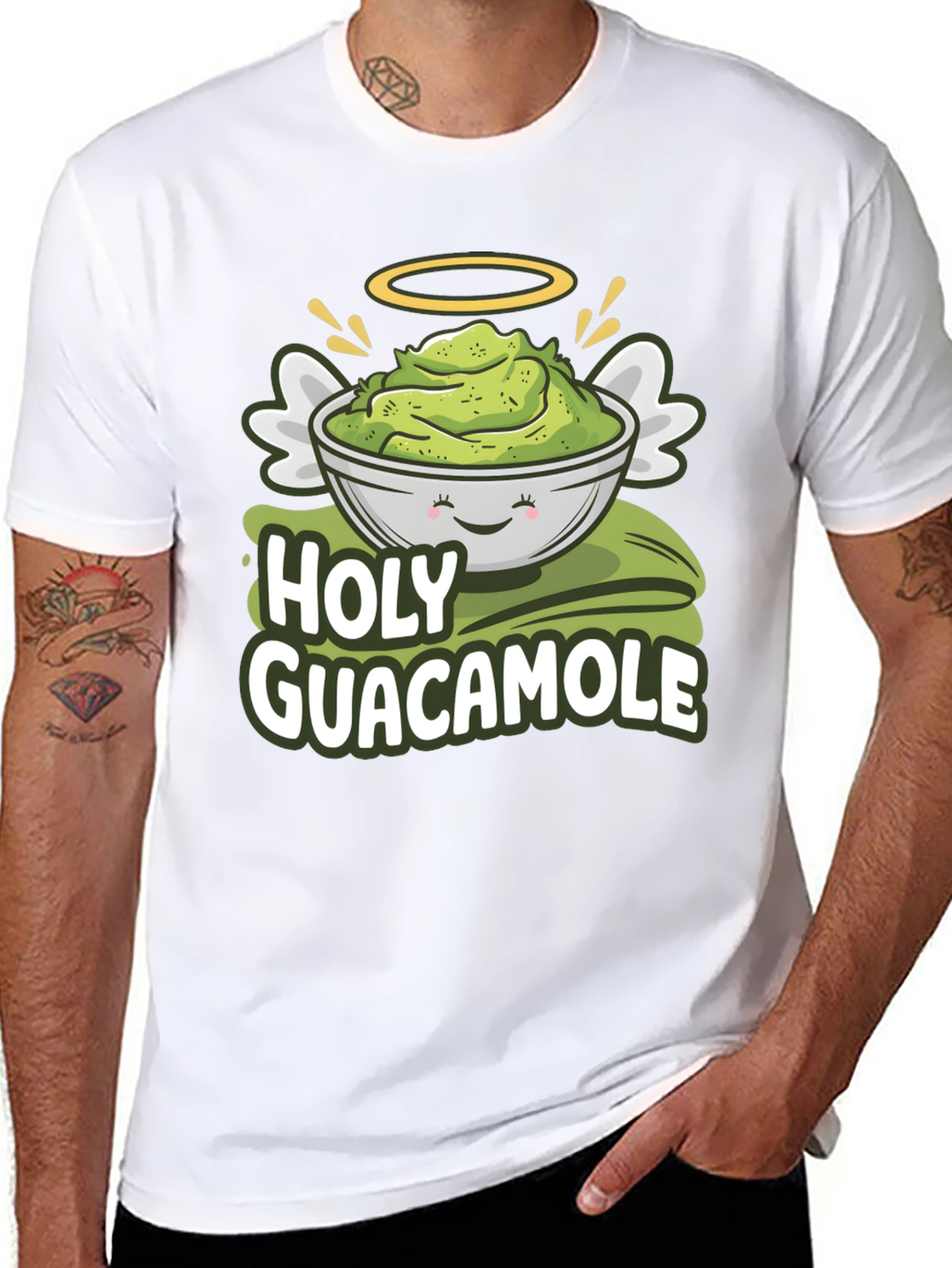 Holy Guacamole T-Shirt - Funny Food Tee