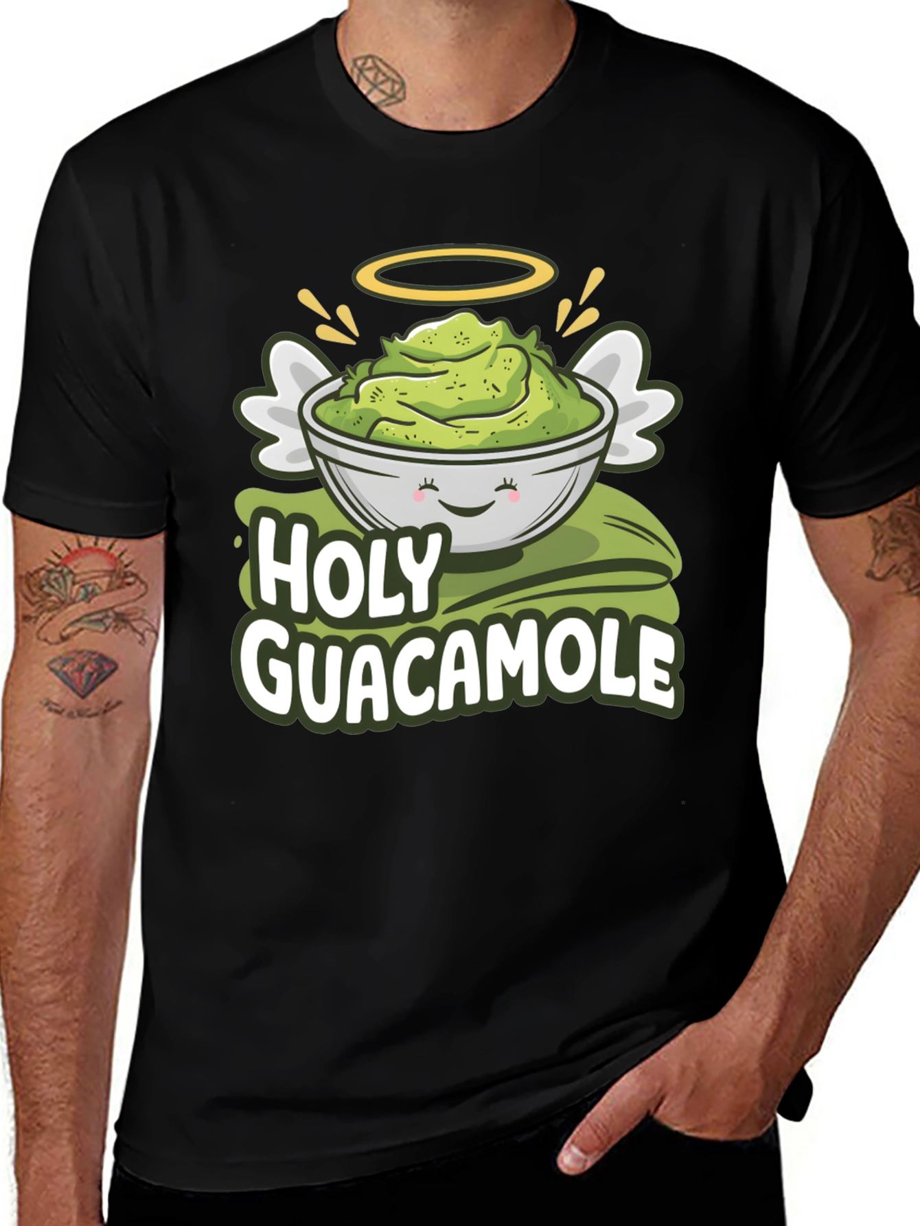 Holy Guacamole T-Shirt - Funny Food Tee