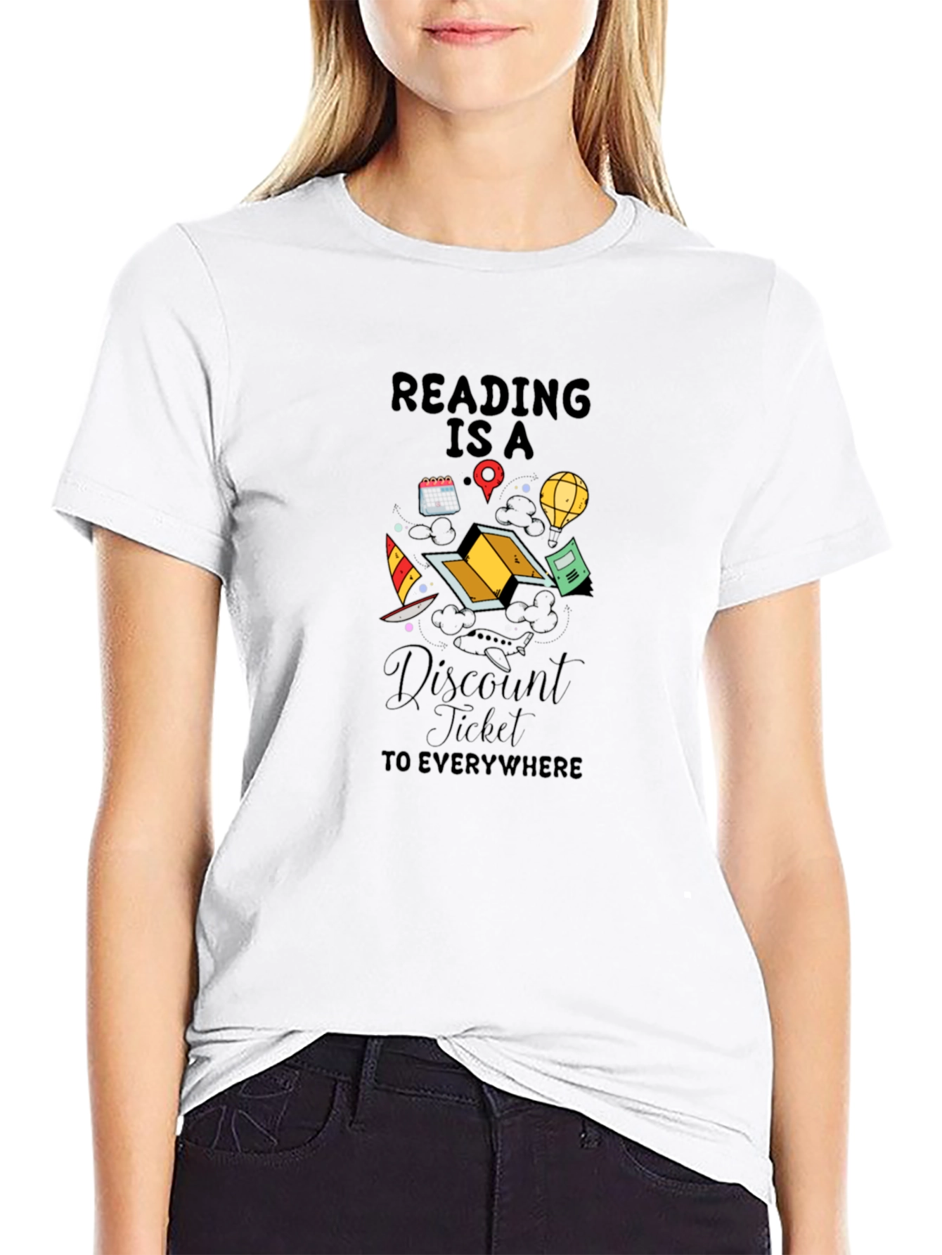 Reading is a Discount Ticket T-Shirt