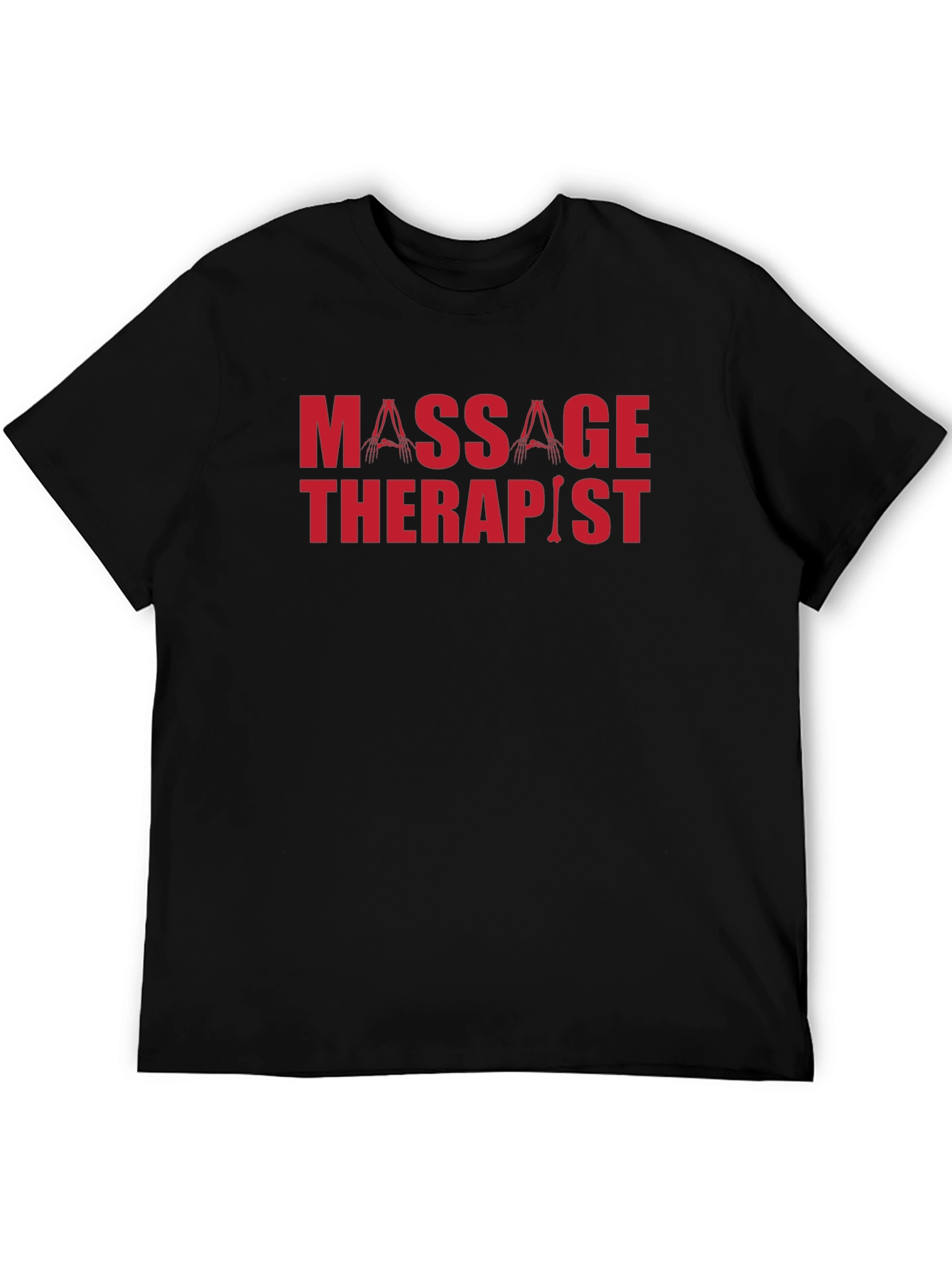 Massage Therapist Graphic Tee - Black Unisex