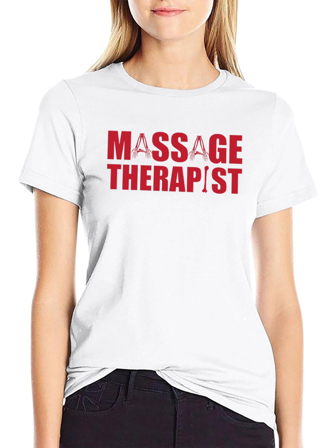 Massage Therapist Graphic Tee - Black Unisex