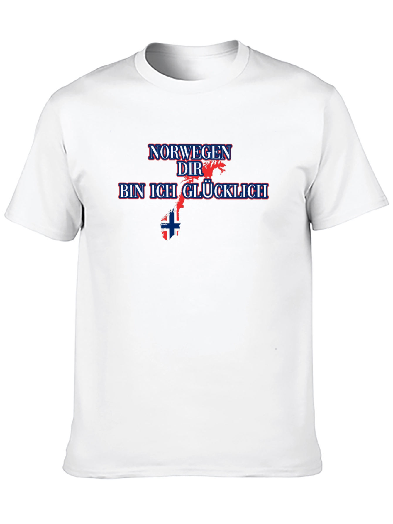 Norway Im Happy Graphic Tee - Black