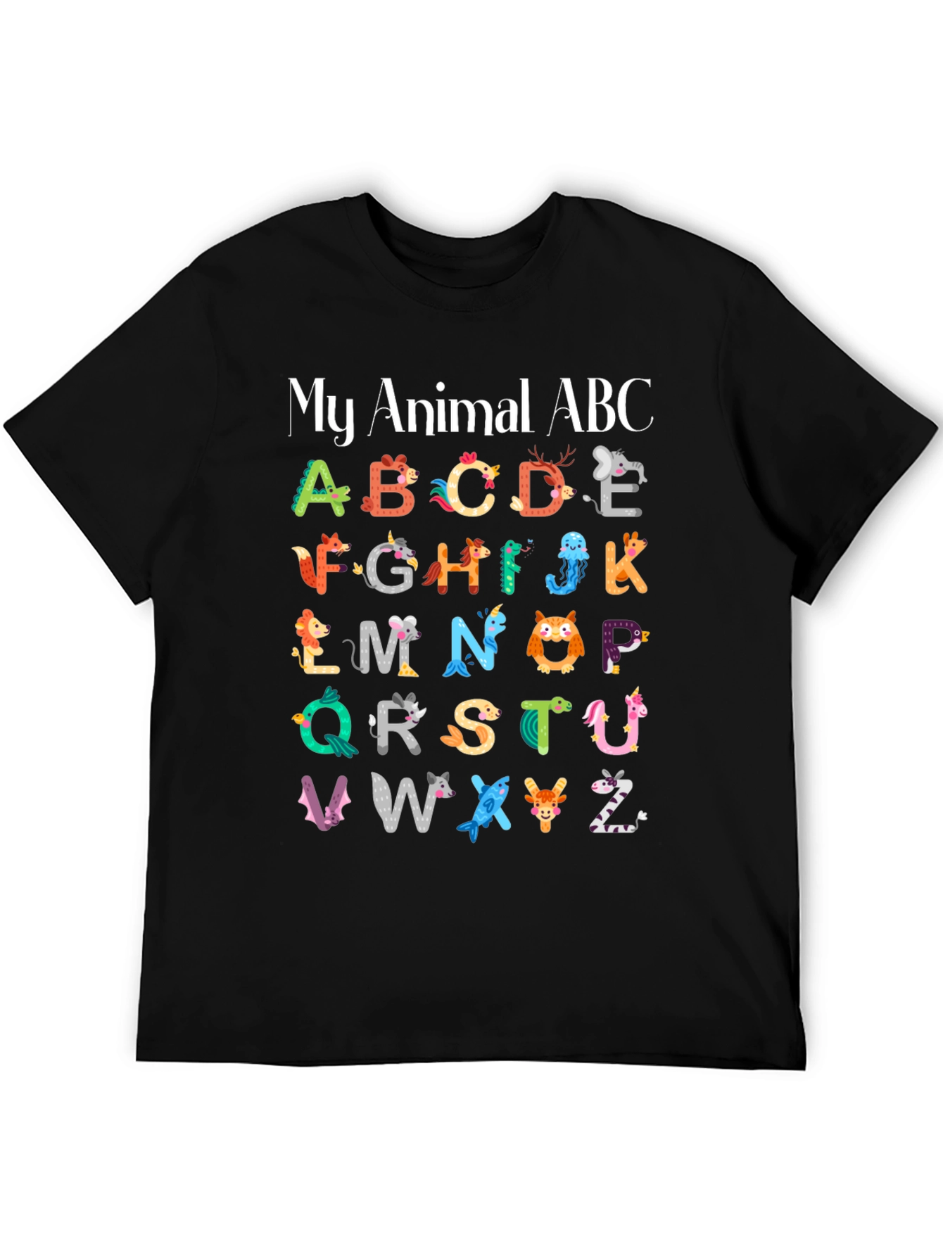 Animal ABC T-Shirt - Educational & Fun!