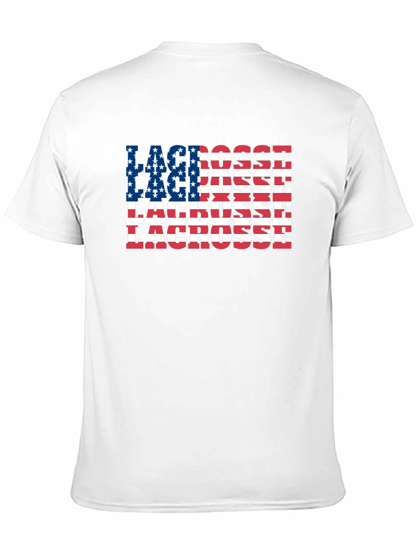 American Flag Lacrosse T-Shirt