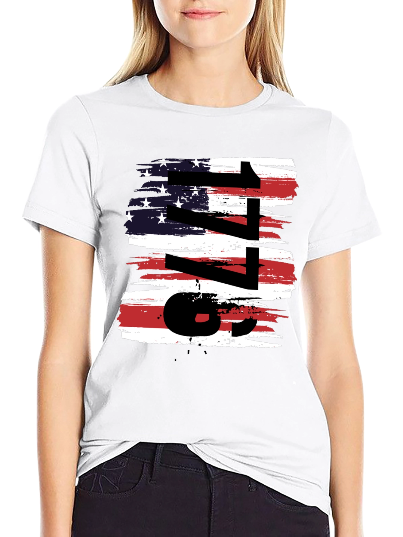 Patriotic 1776 Graphic Tee