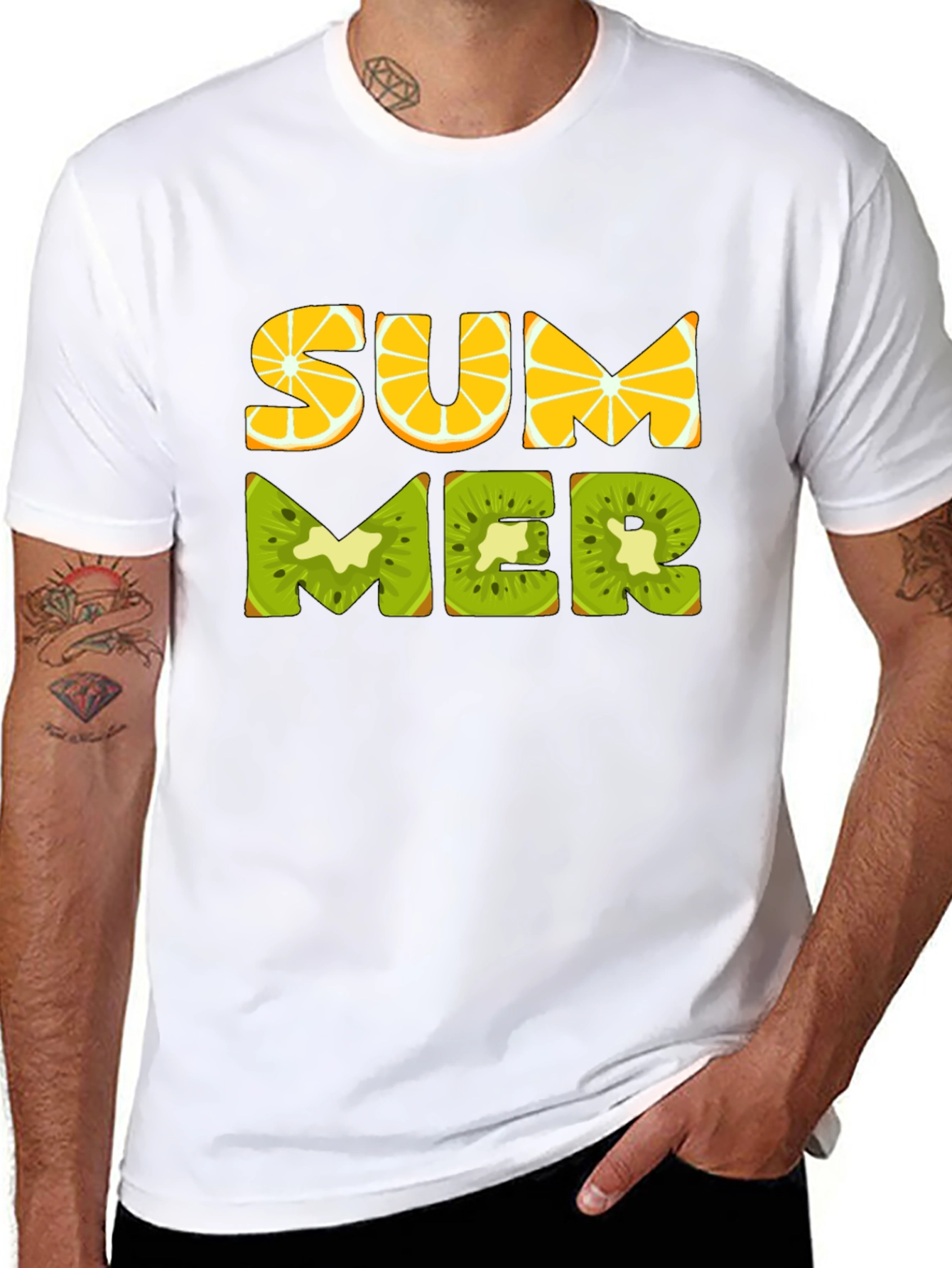 Summer Fruit T-Shirt - Fresh & Fun Design