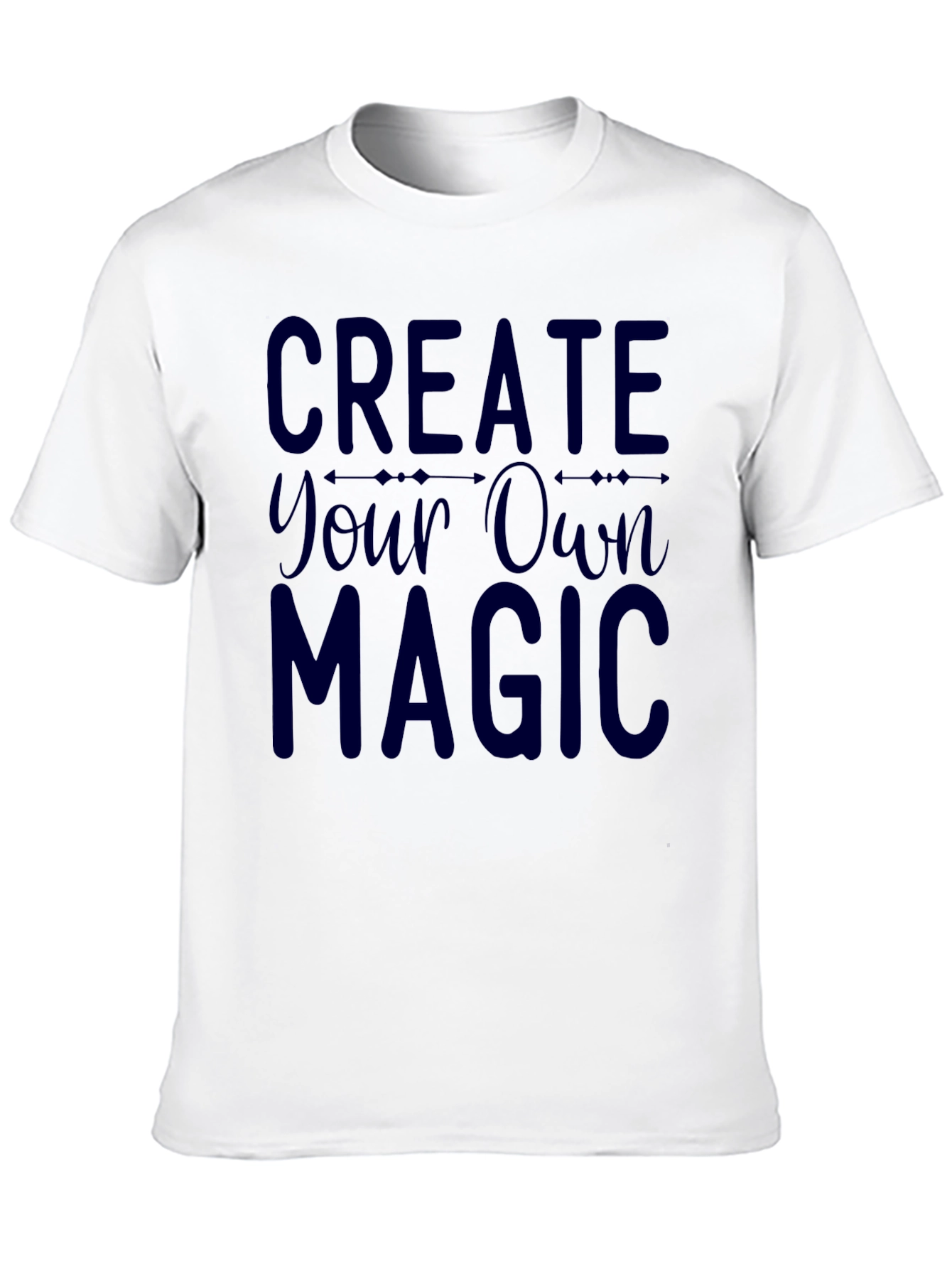 Create Your Own Magic Graphic Tee - Dark Blue