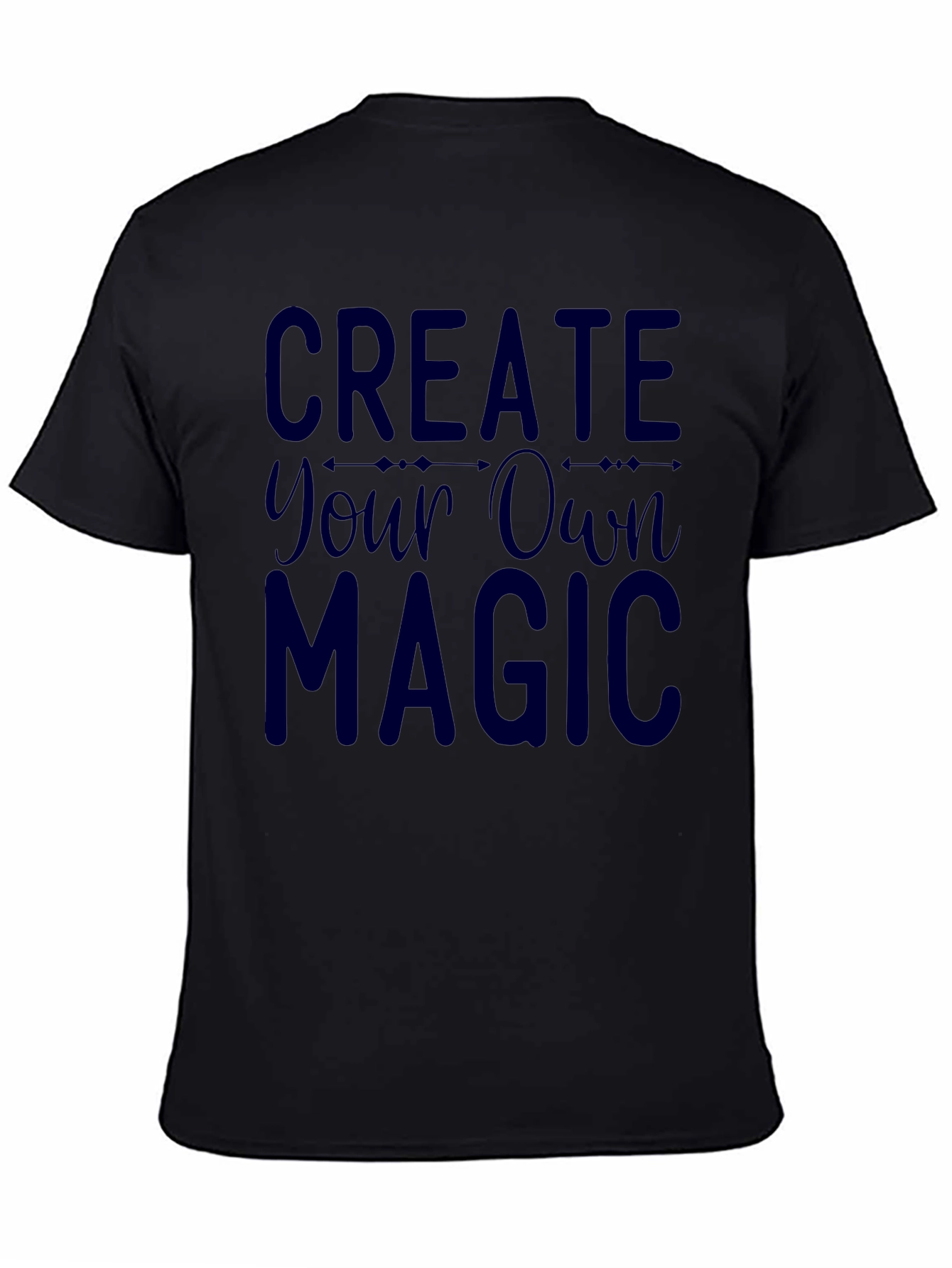 Create Your Own Magic Graphic Tee - Dark Blue
