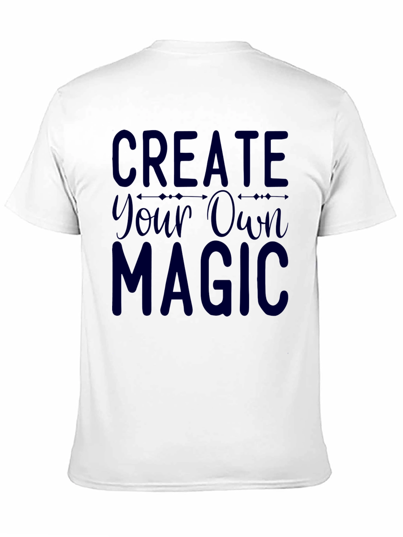 Create Your Own Magic Graphic Tee - Dark Blue