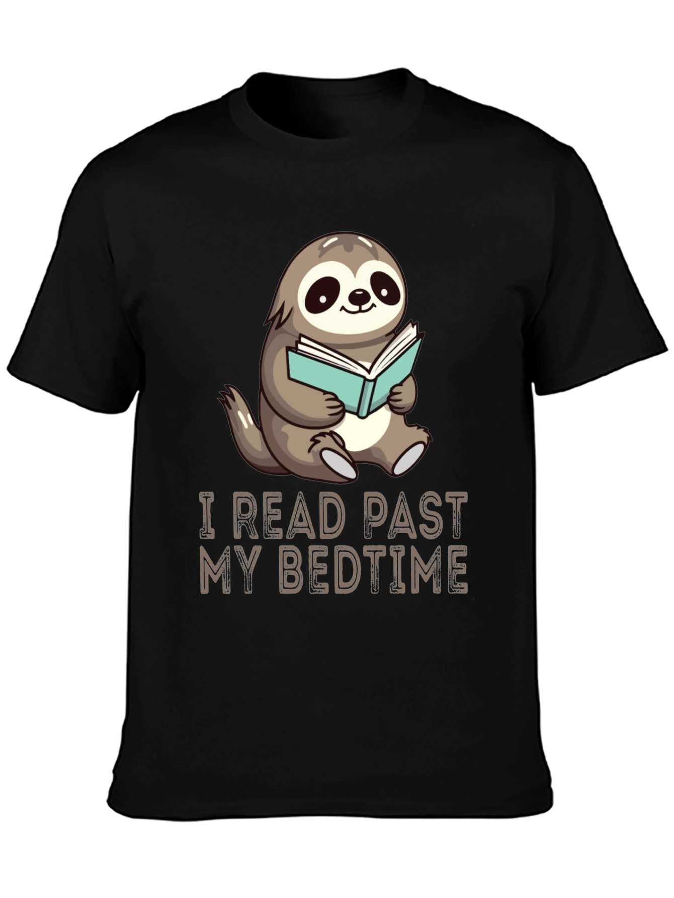 I Read Past My Bedtime Sloth T-Shirt
