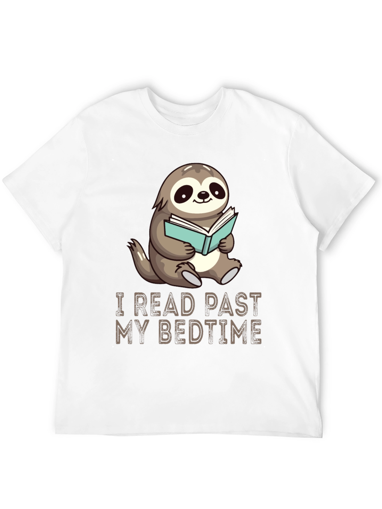 I Read Past My Bedtime Sloth T-Shirt