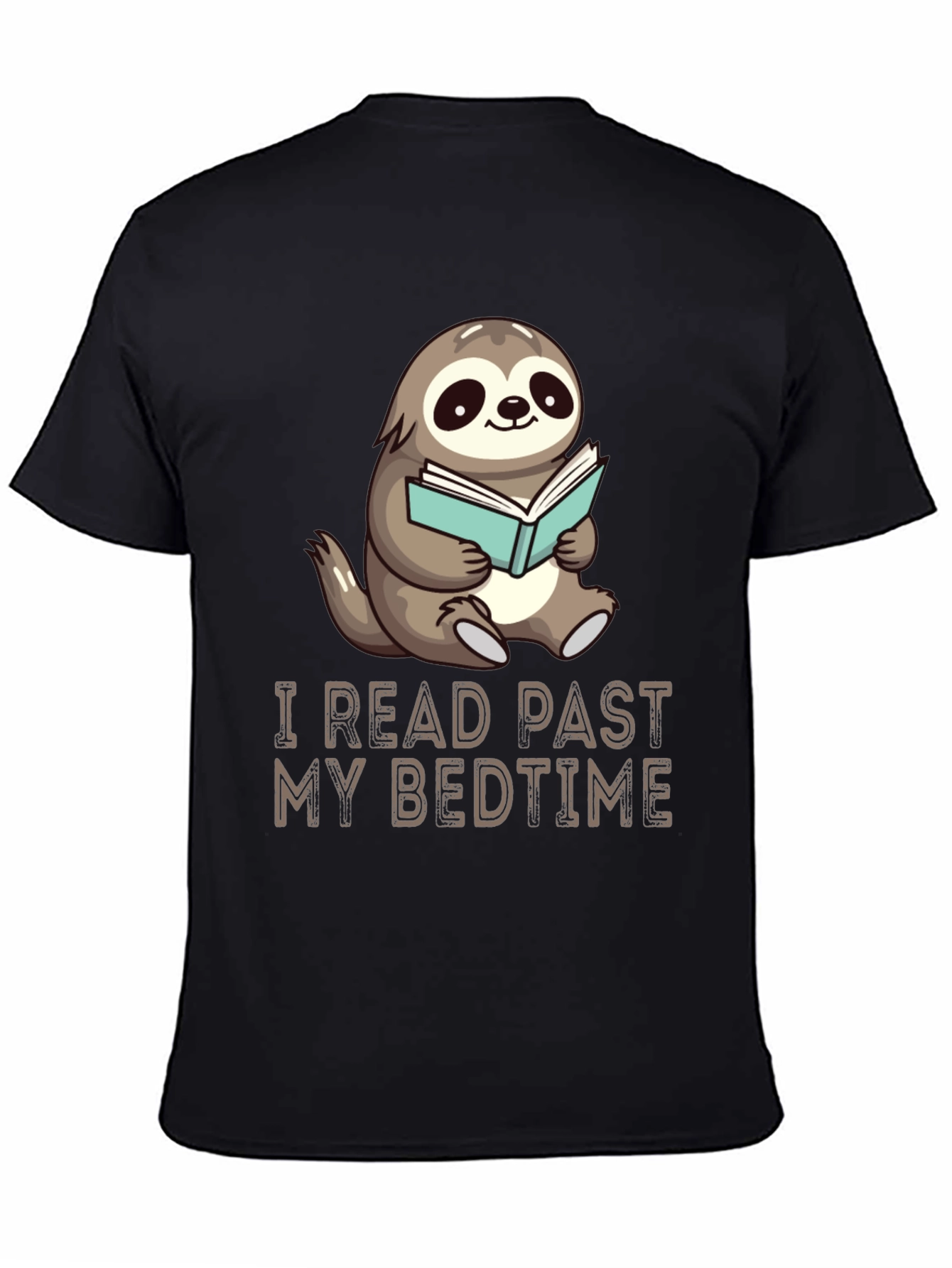 I Read Past My Bedtime Sloth T-Shirt
