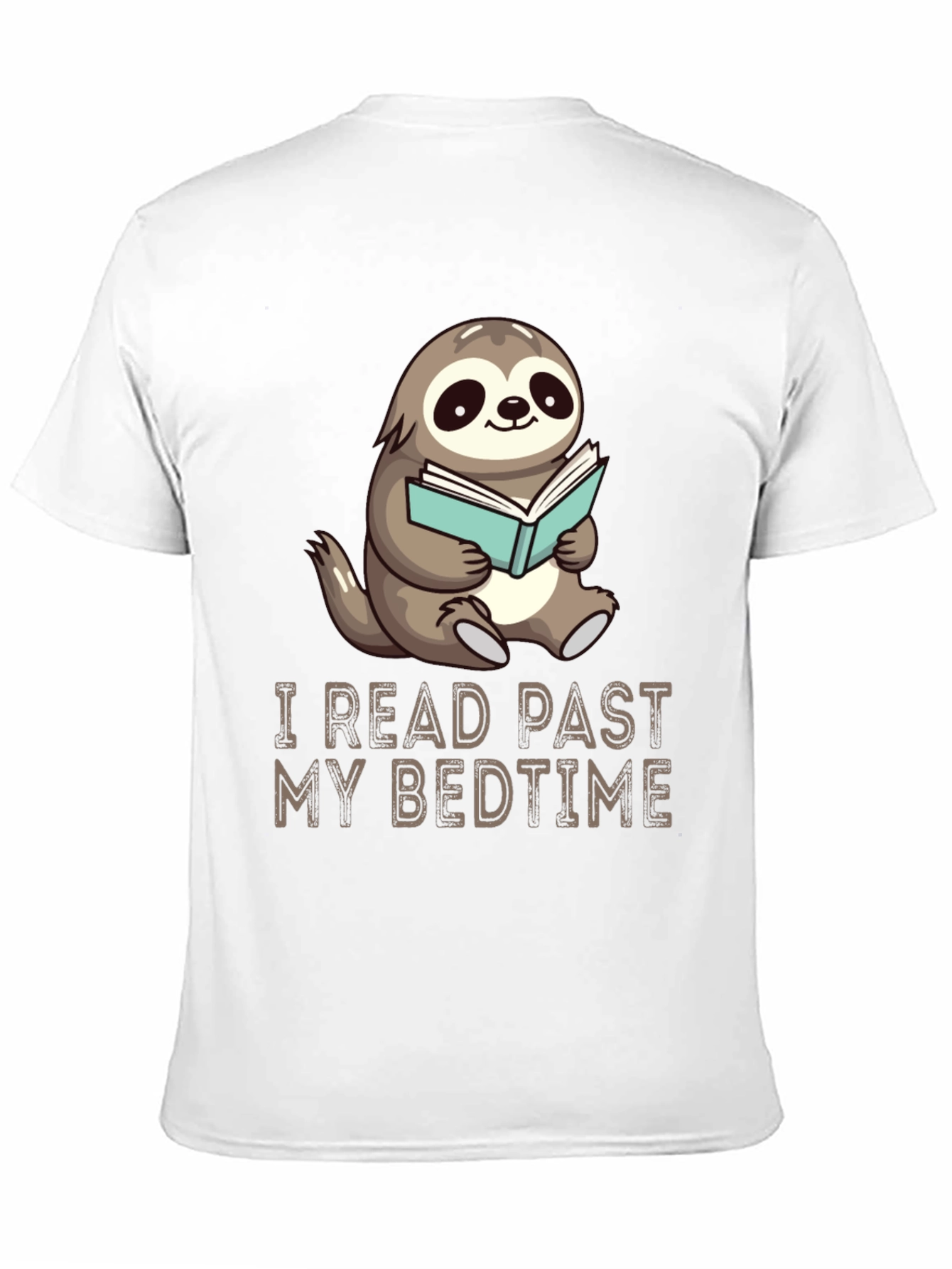I Read Past My Bedtime Sloth T-Shirt