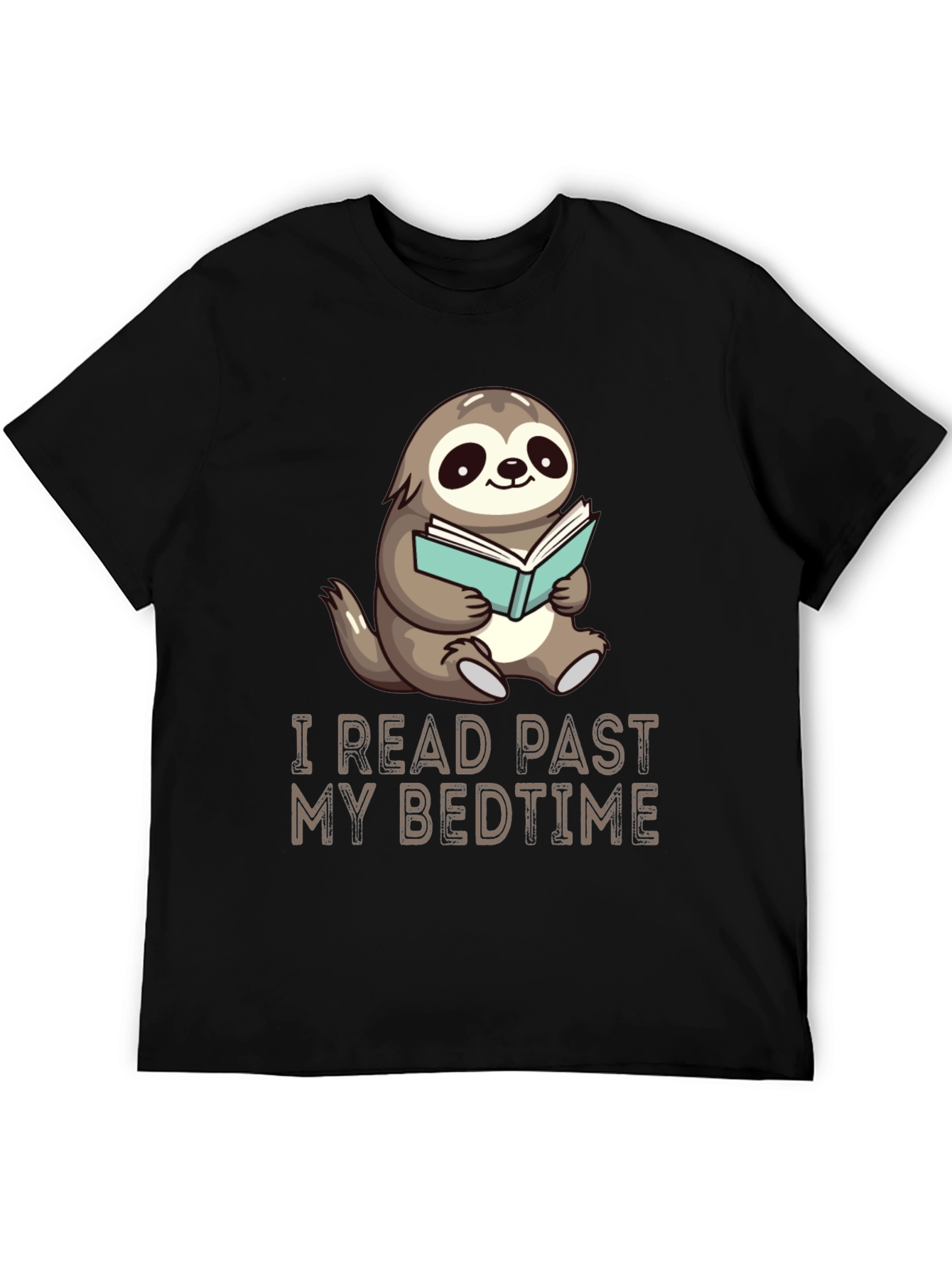 I Read Past My Bedtime Sloth T-Shirt