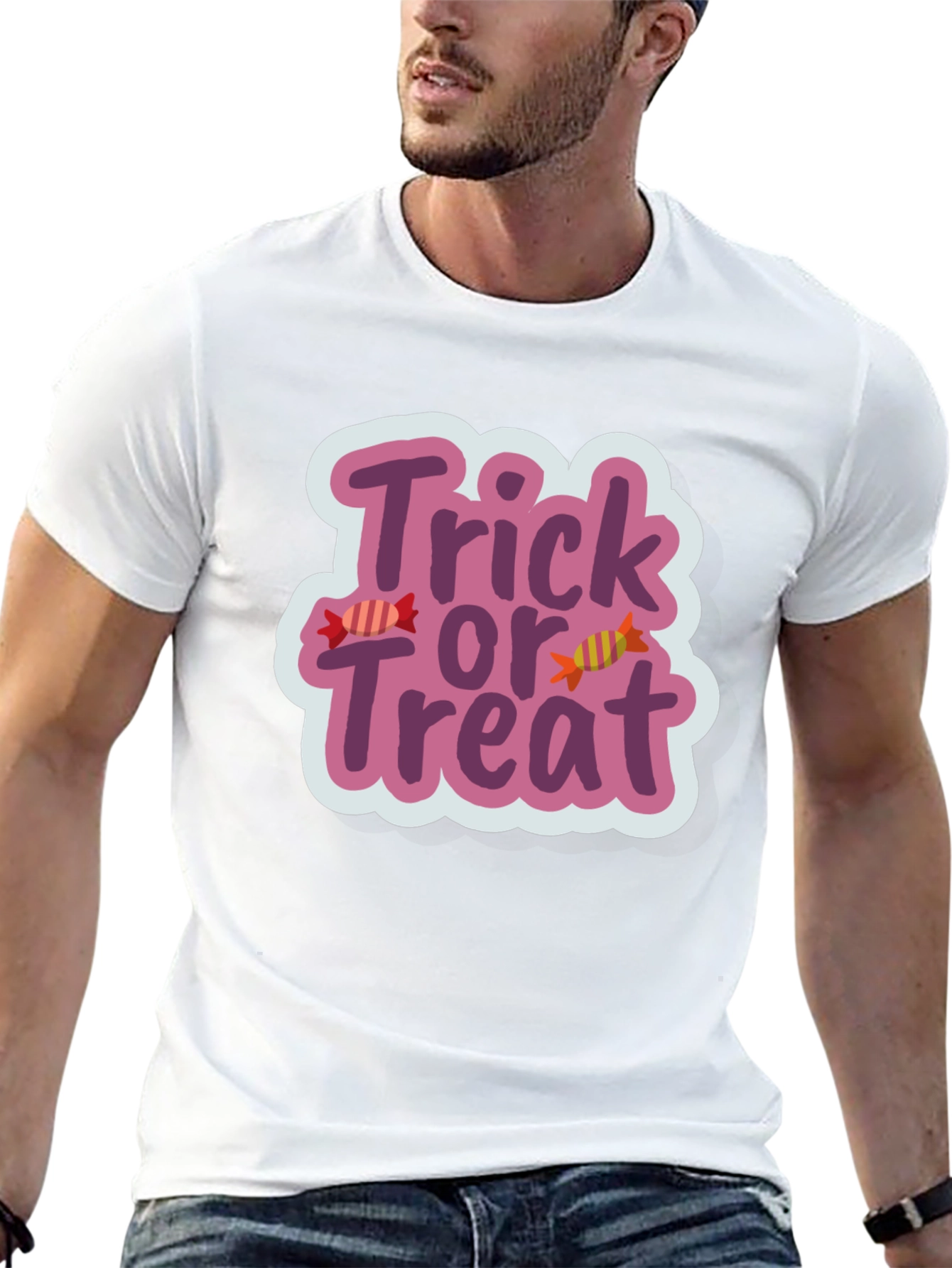Trick or Treat Halloween Graphic Tee