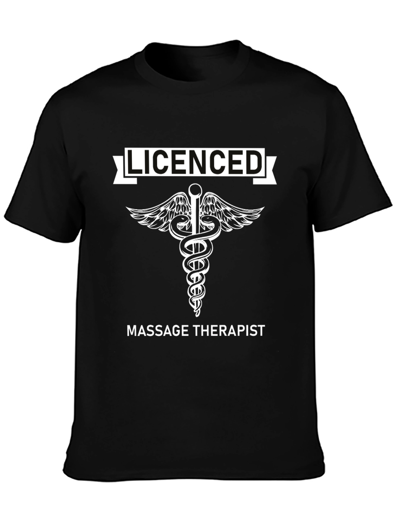 Licensed Massage Therapist Graphic T-Shirt