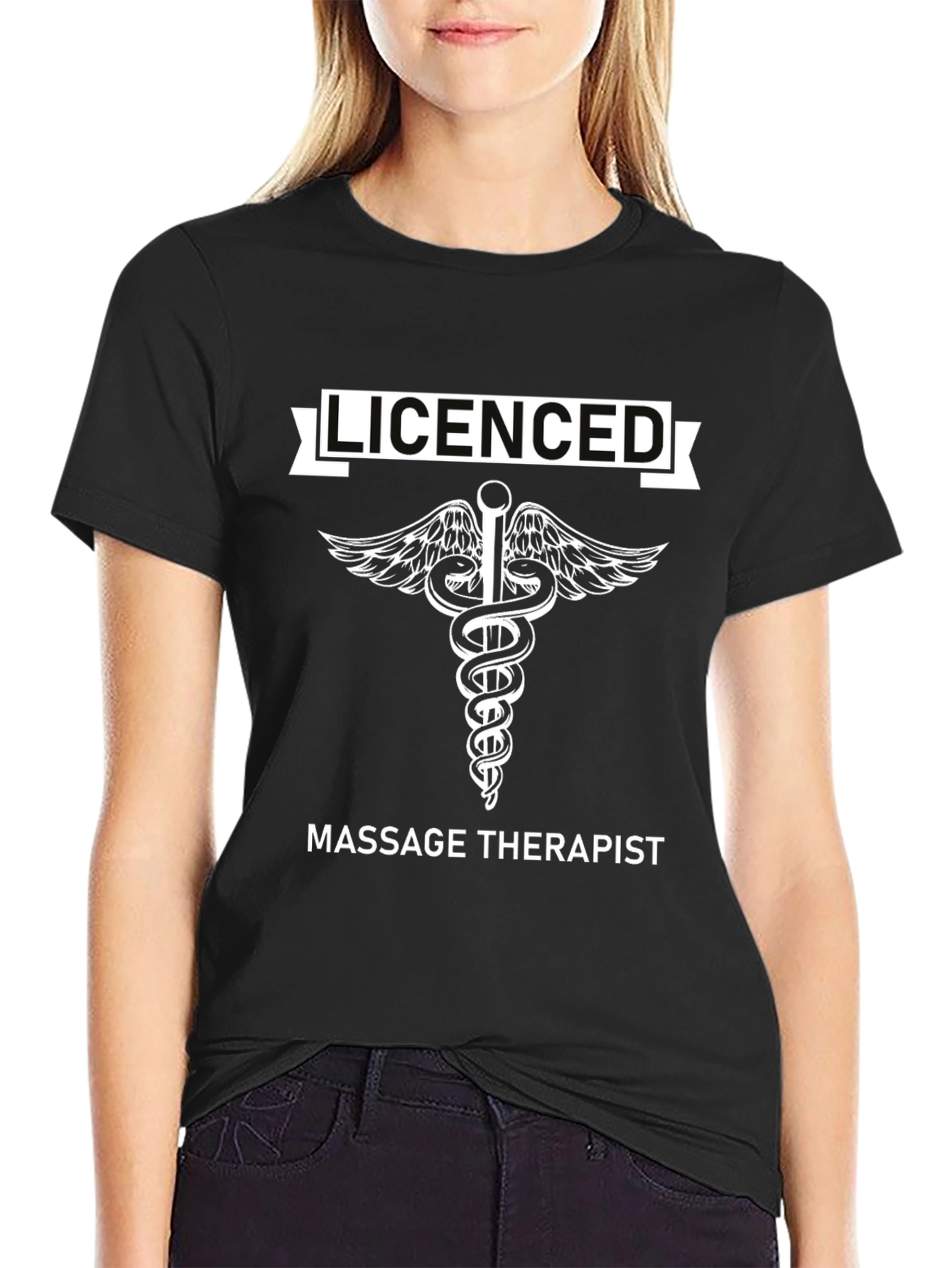 Licensed Massage Therapist Graphic T-Shirt