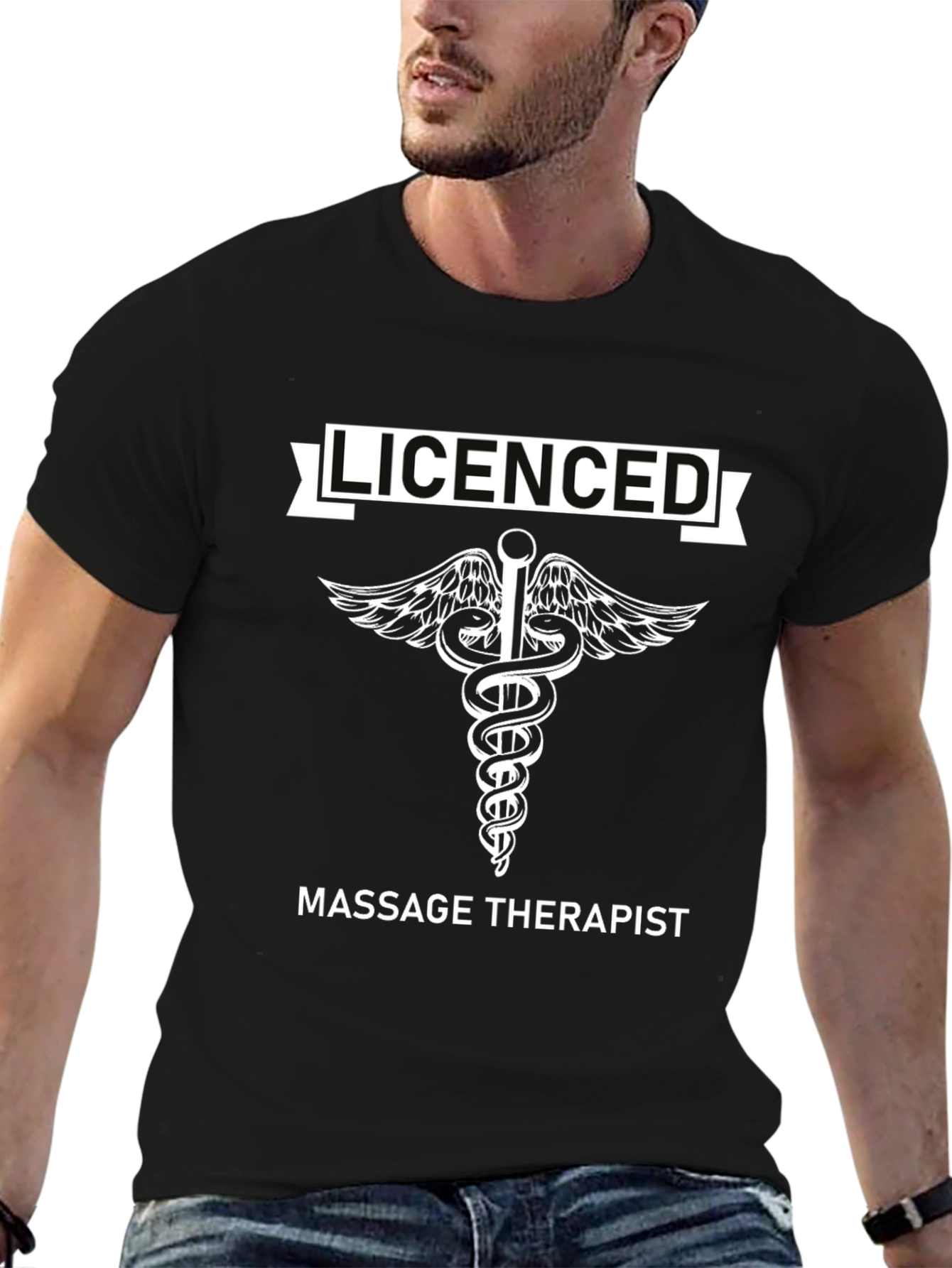 Licensed Massage Therapist Graphic T-Shirt