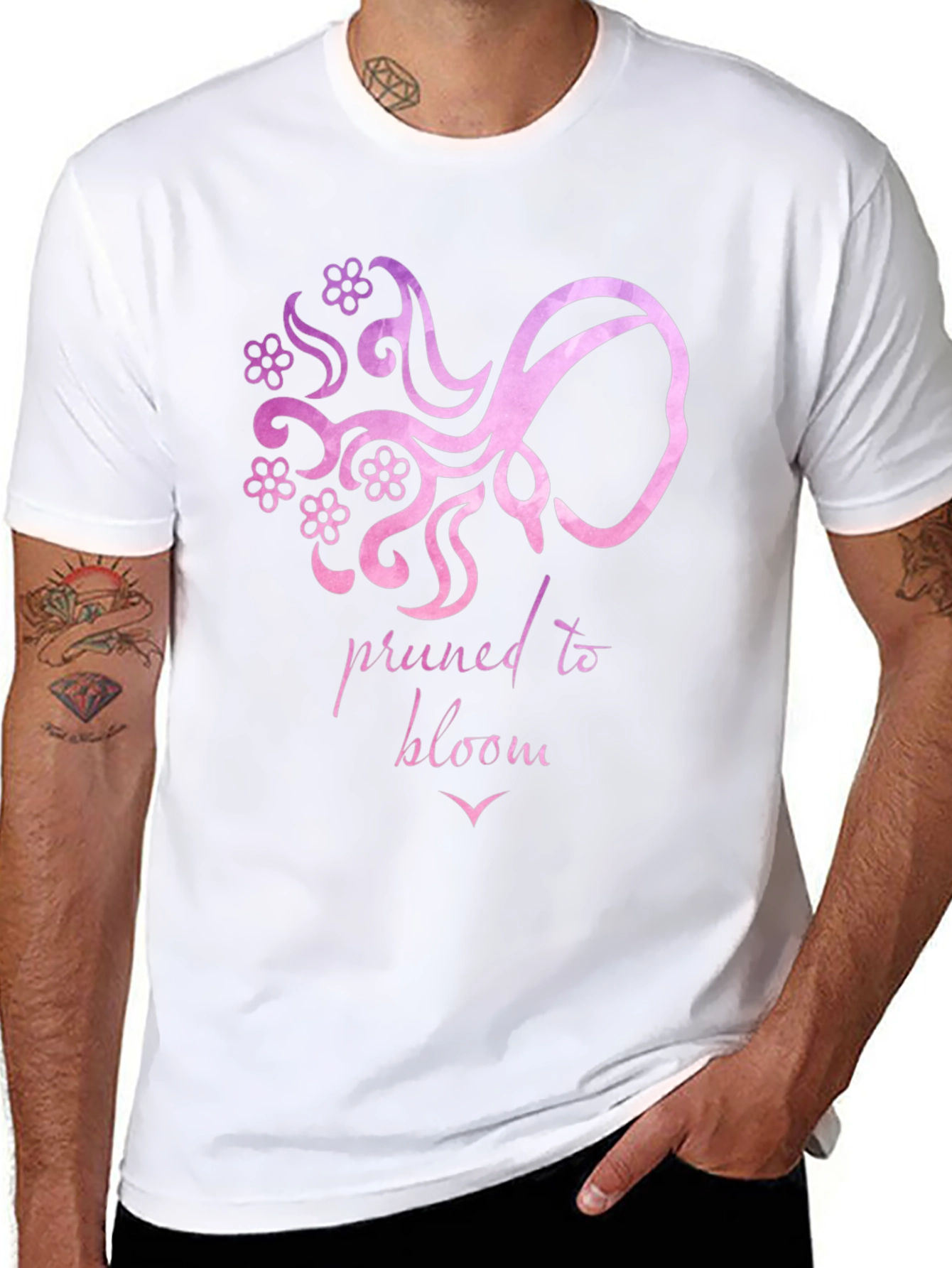 Pruned to Bloom Graphic Tee - Black