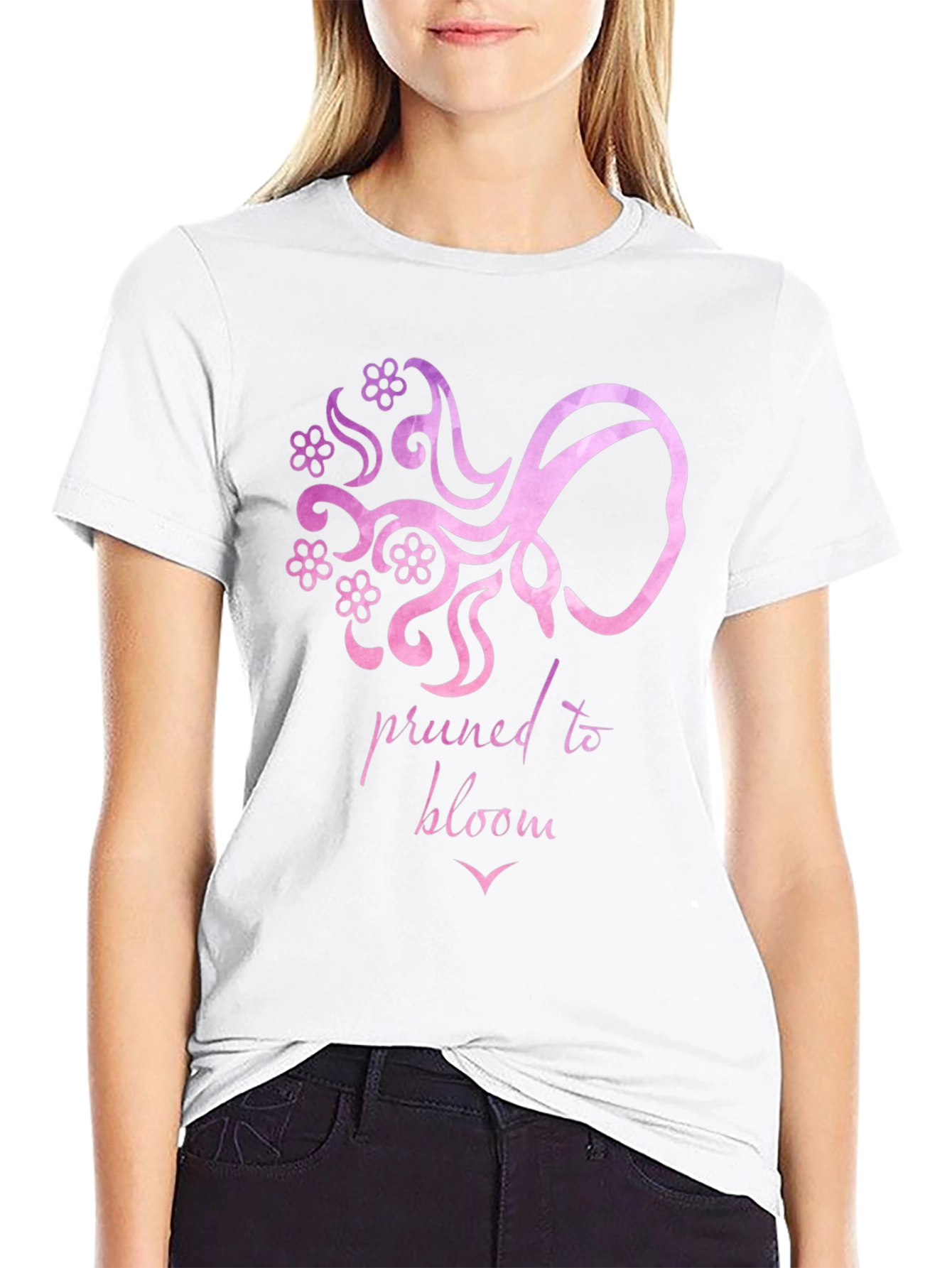 Pruned to Bloom Graphic Tee - Black