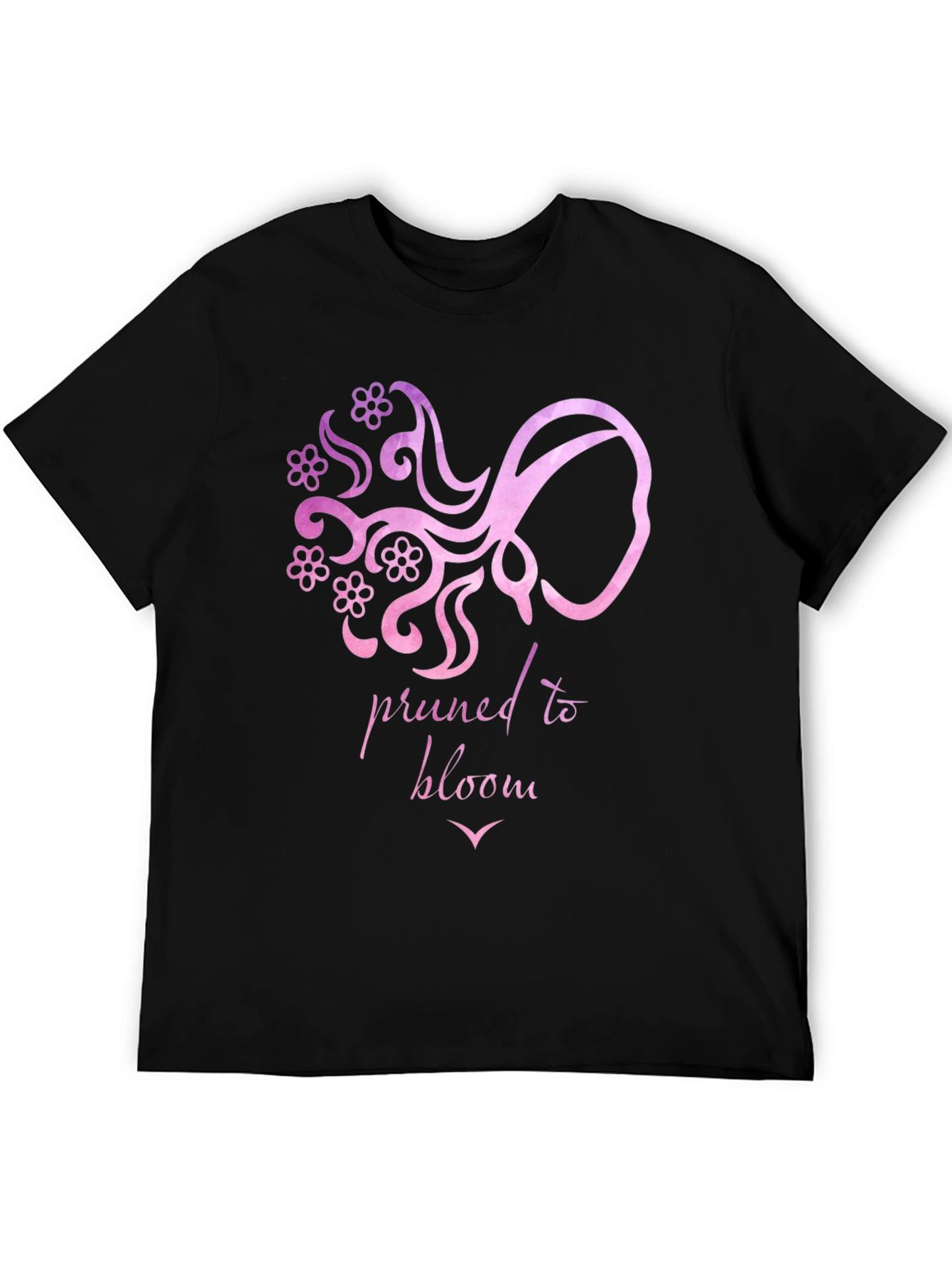 Pruned to Bloom Graphic Tee - Black