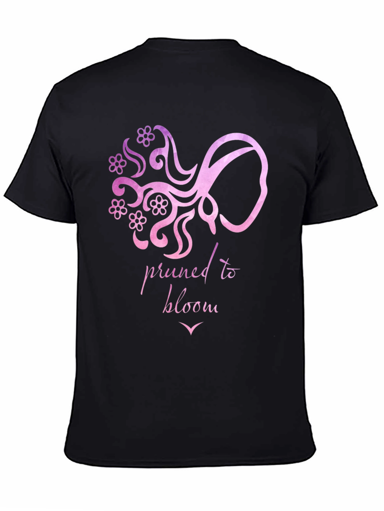 Pruned to Bloom Graphic Tee - Black