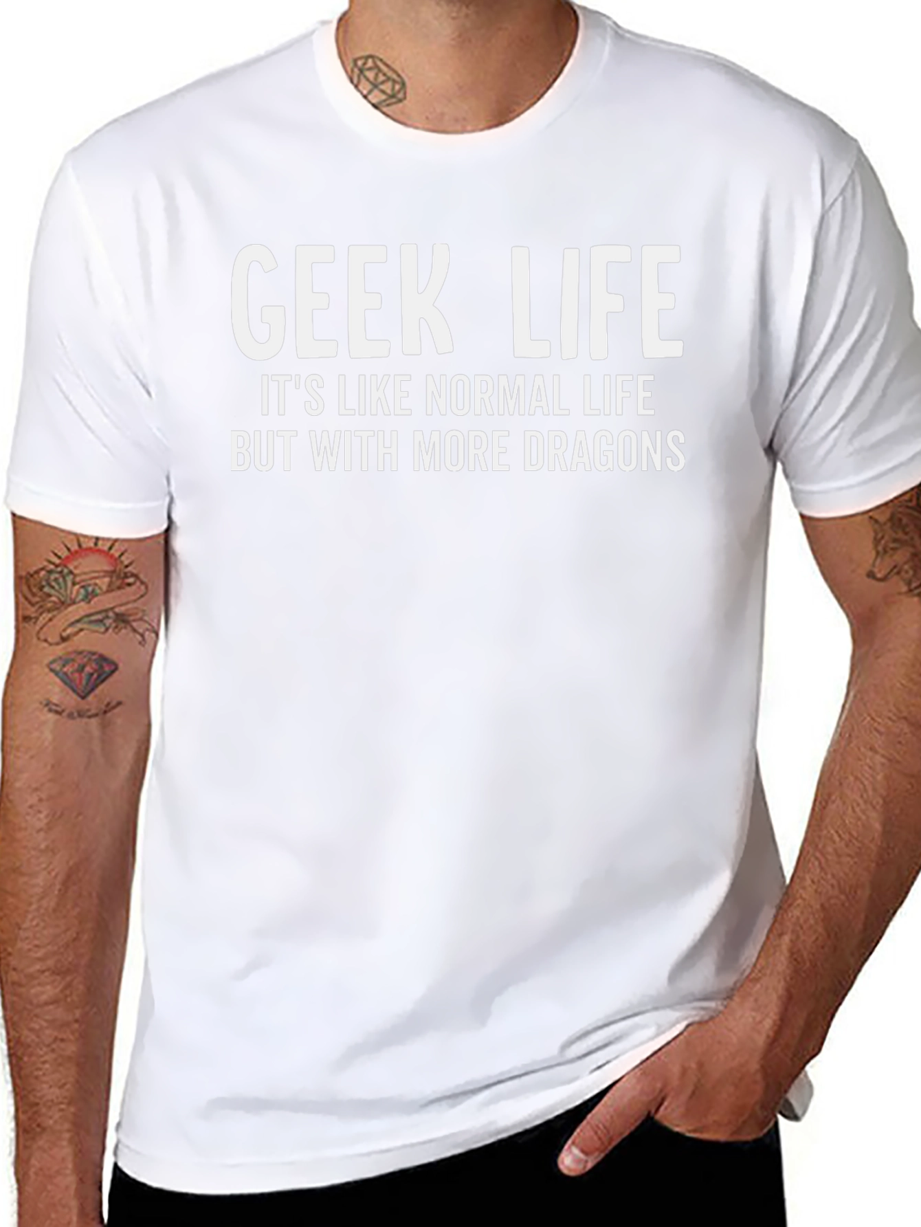 Geek Life T-Shirt - More Dragons!