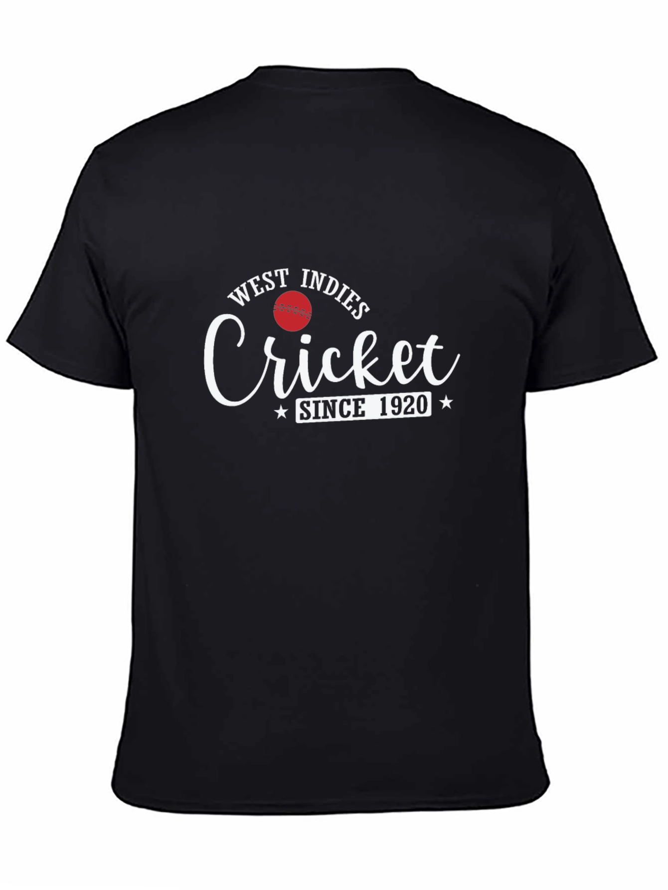 West Indies Cricket T-Shirt - Since 1920 Classic Design