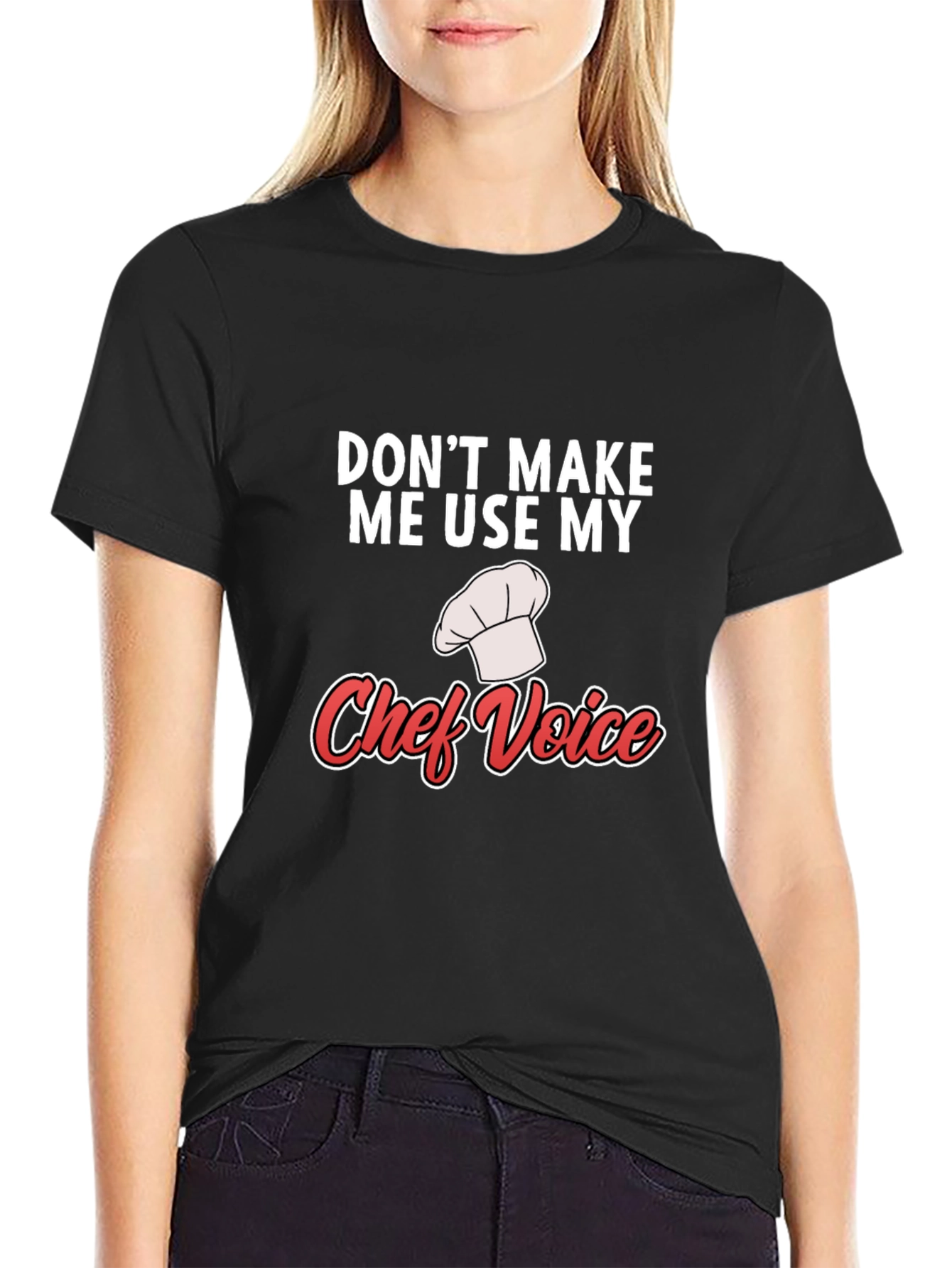 Chef Voice Funny T-Shirt - Culinary Humor Tee