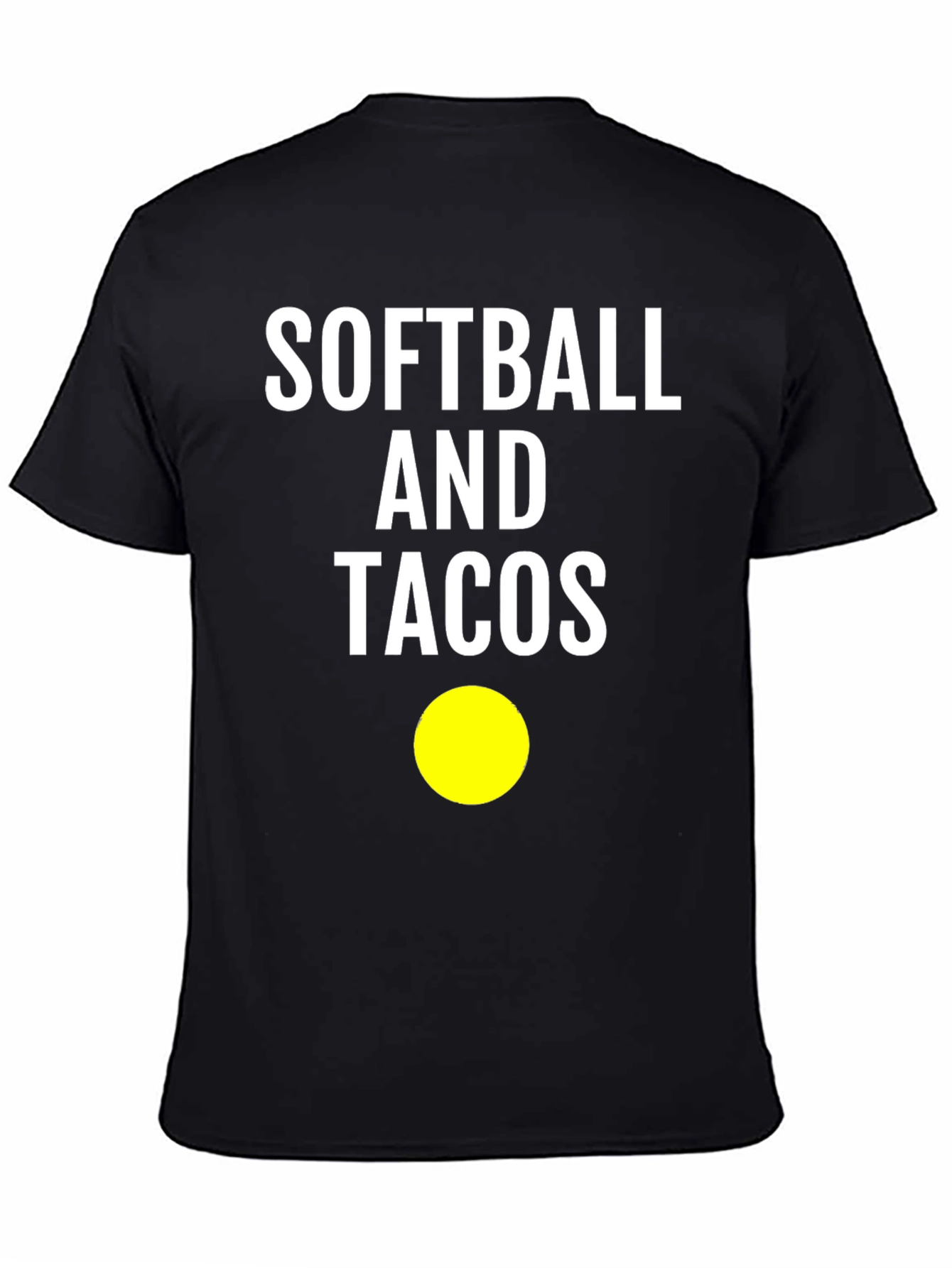Softball and Tacos Graphic T-Shirt