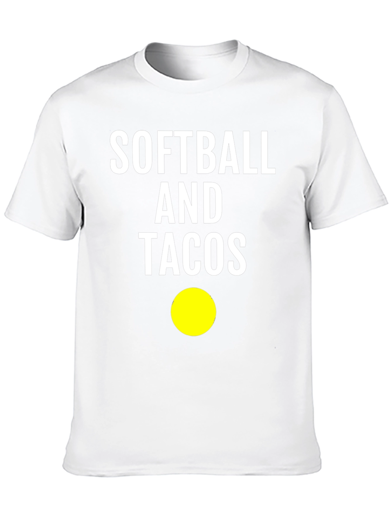 Softball and Tacos Graphic T-Shirt